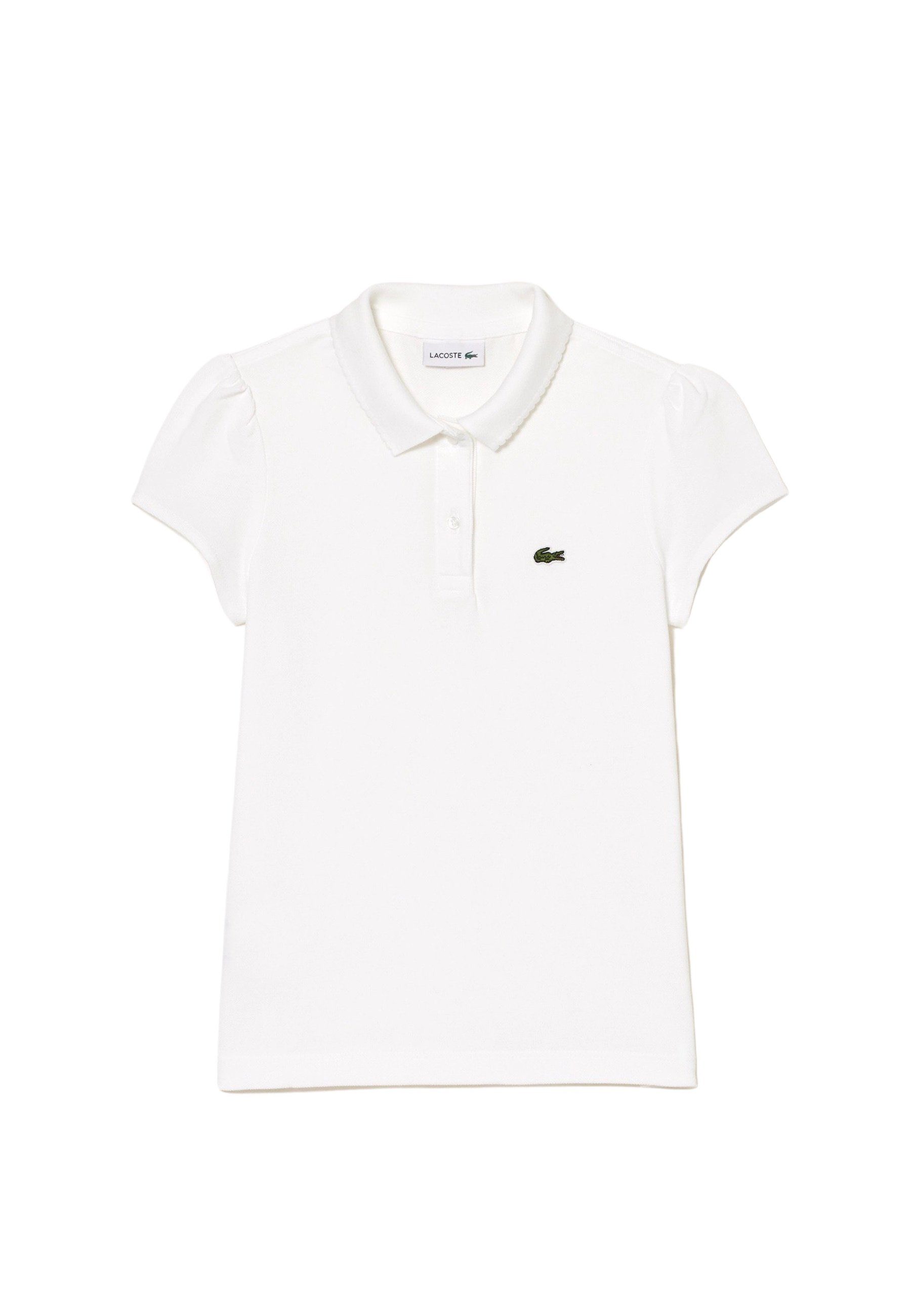 Lacoste Poloshirt Poloshirt Polo Kurzarmshirt mit gerafften Ärmeln (1-tlg., 1)
