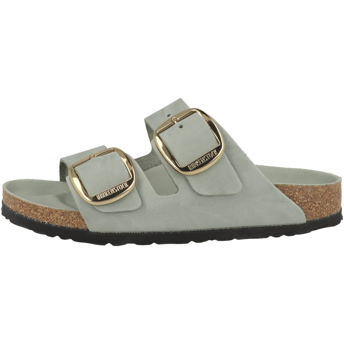 Birkenstock Arizona Big Buckle Geöltes Nubukleder schmal Damen Sandale Sandaletten, Sommerschuhe, Badeschuhe, Riemchen, Schlappen