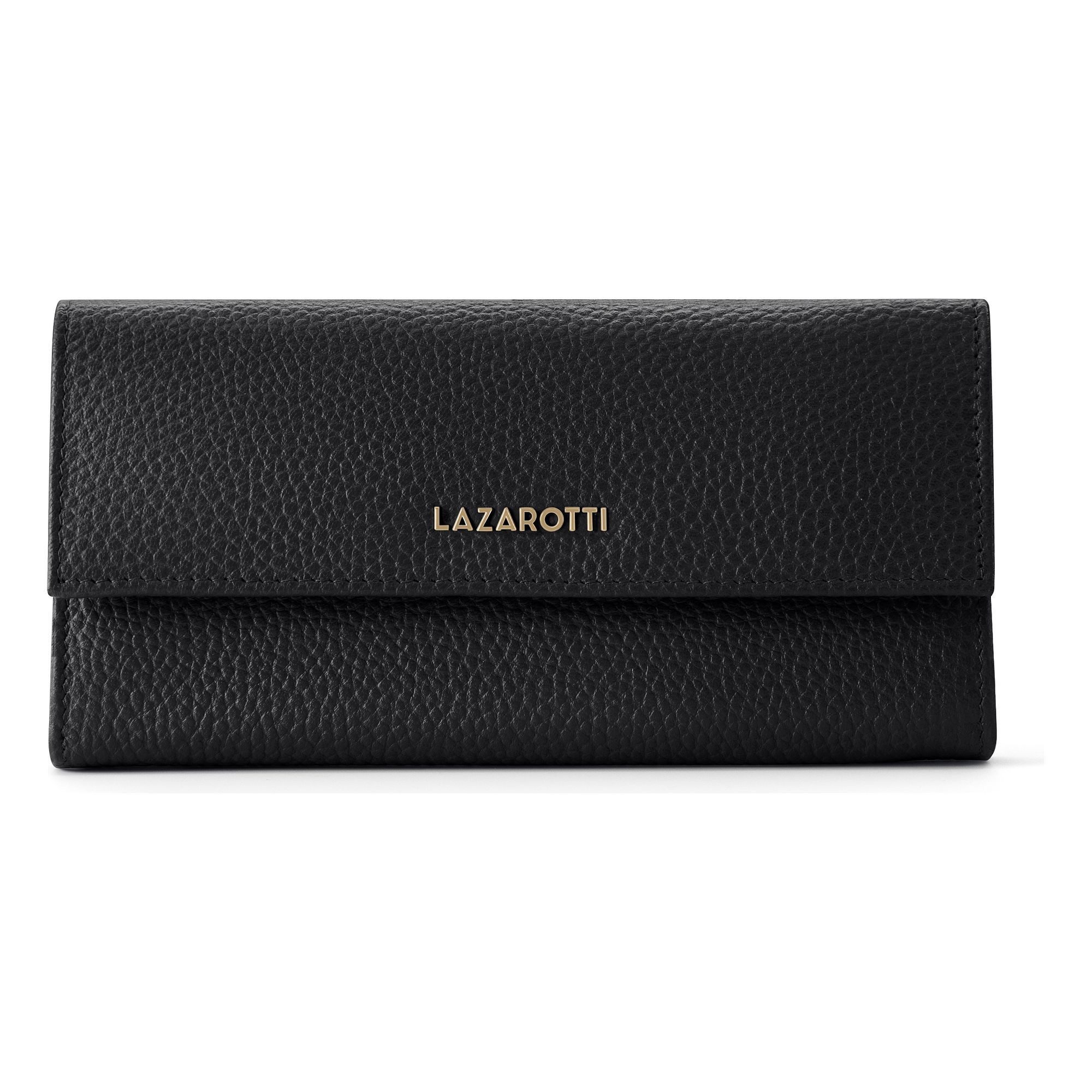 Lazarotti Geldbörse Bologna Leather Geldbörse Leder 19 cm
