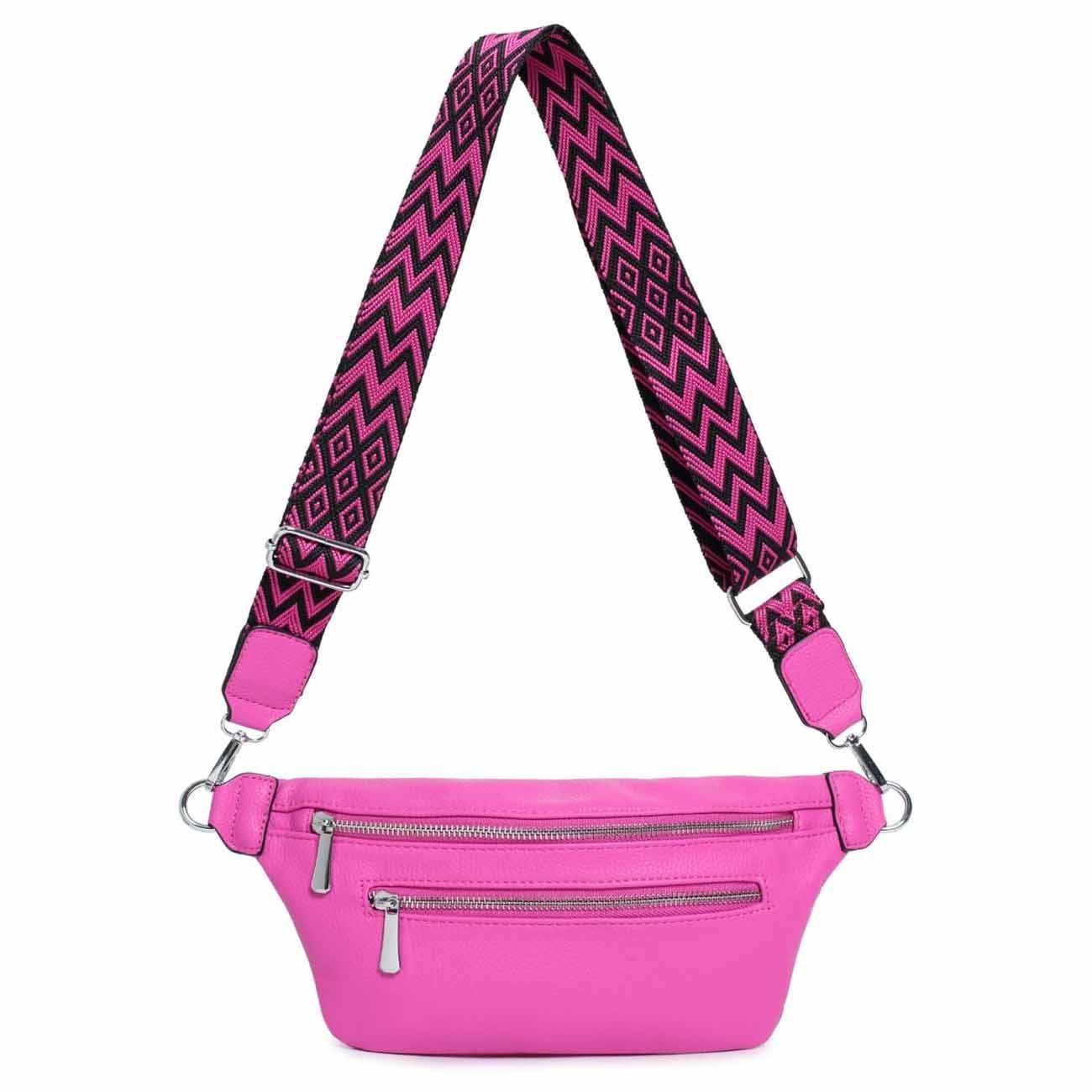 Bauchtasche Damen Brusttasche Bodybag Crossover Umhängetasche Gürteltasche Bag