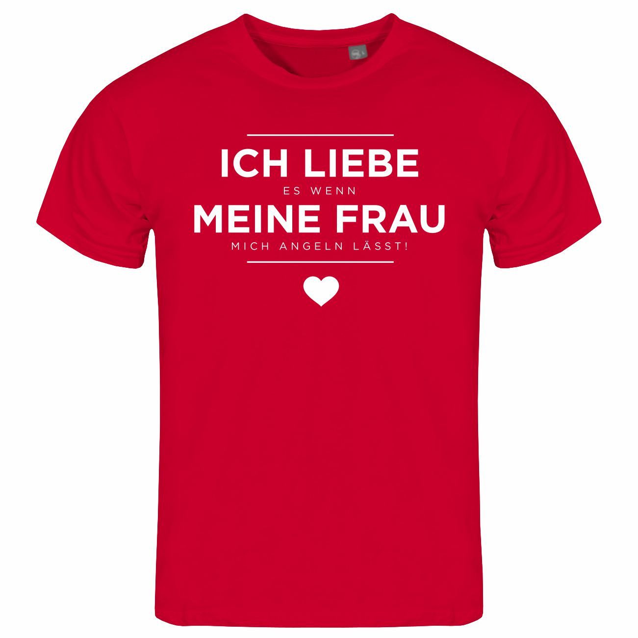 deinshirt Print-Shirt Herren T-Shirt Ich liebe günstig online kaufen