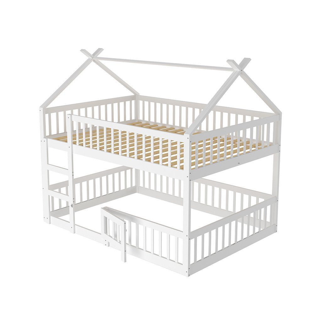 Sweiko Etagenbett Kinder-Familienbett mit Treppe, (Loft günstig online kaufen