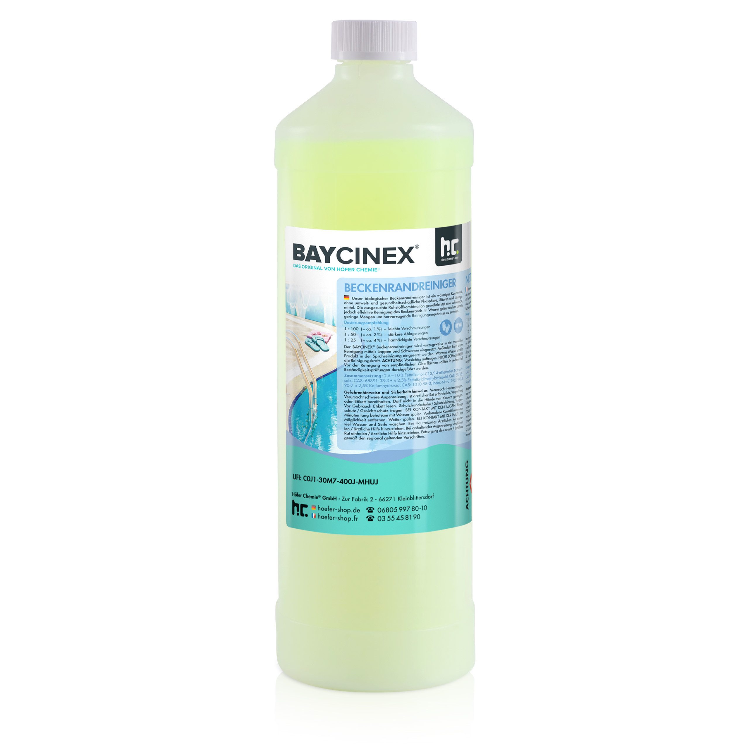Poolpflege 1 L BAYCINEX® Beckenrandreiniger