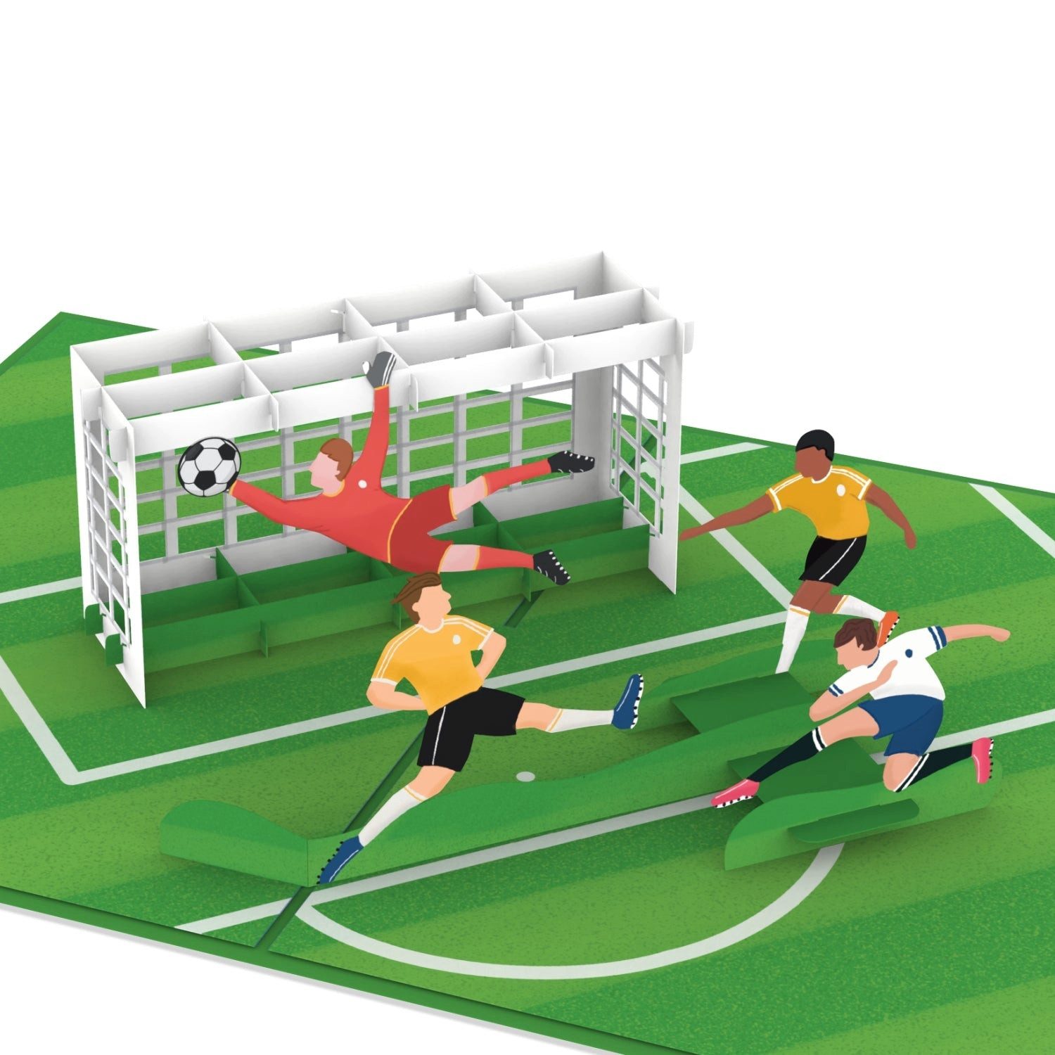 papercrush Geburtstagskarte Fußball Pop-Up Karte