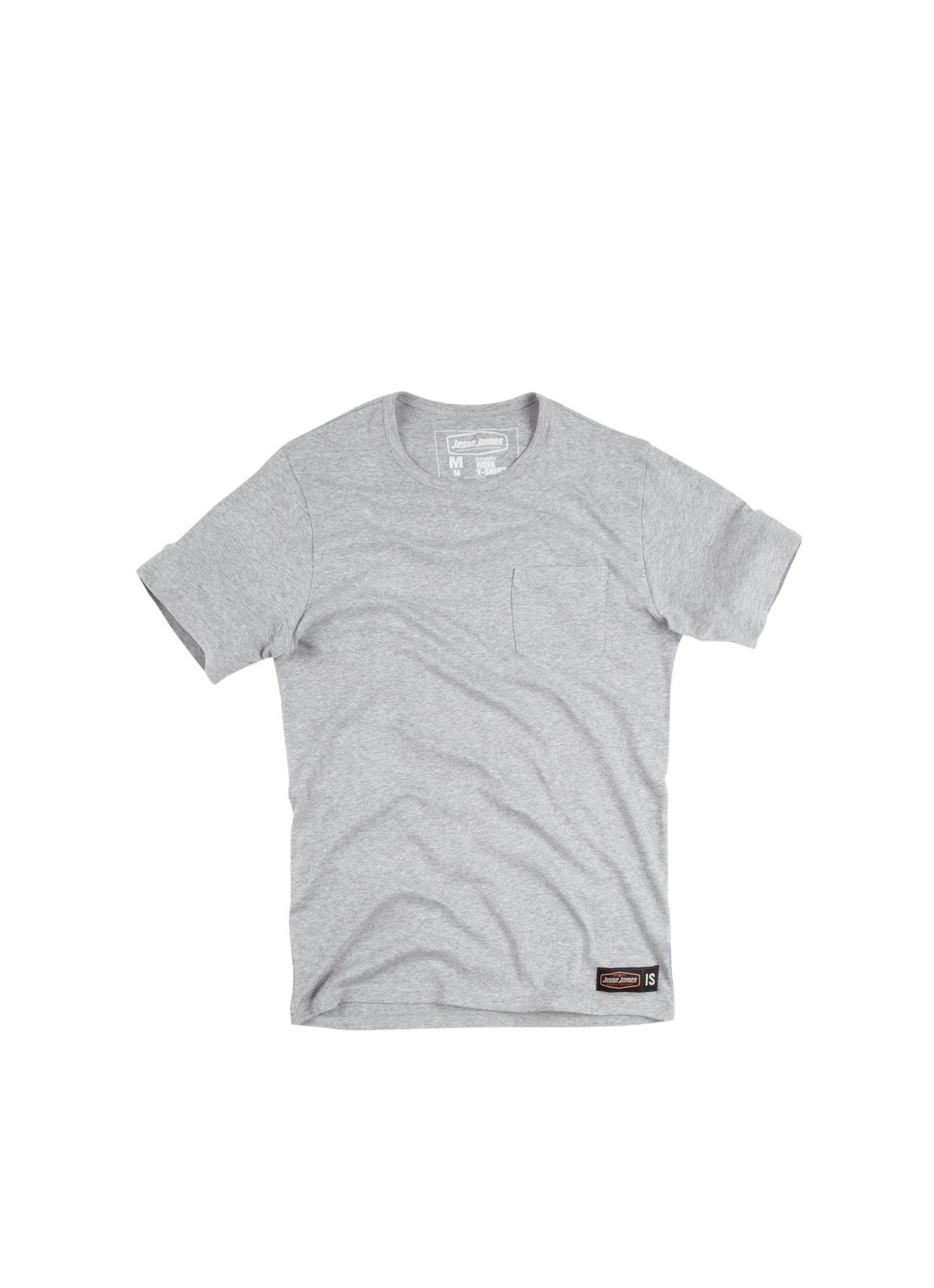 Jesse Jane T-Shirt Jesse James Herren T-Shirt Sturdy Pocket Adult grey