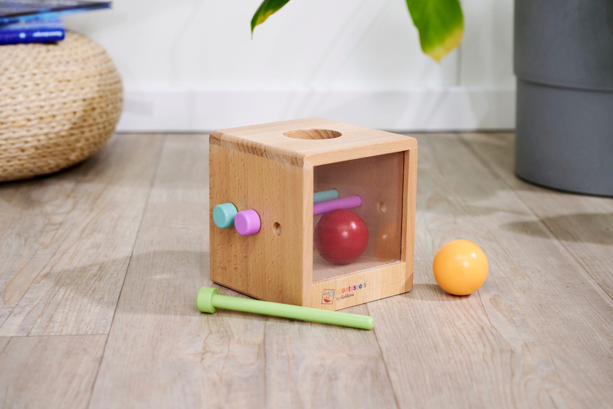 Eichhorn Lernspielzeug Montessori Box mit Kugeln, FSC® - schützt Wald günstig online kaufen