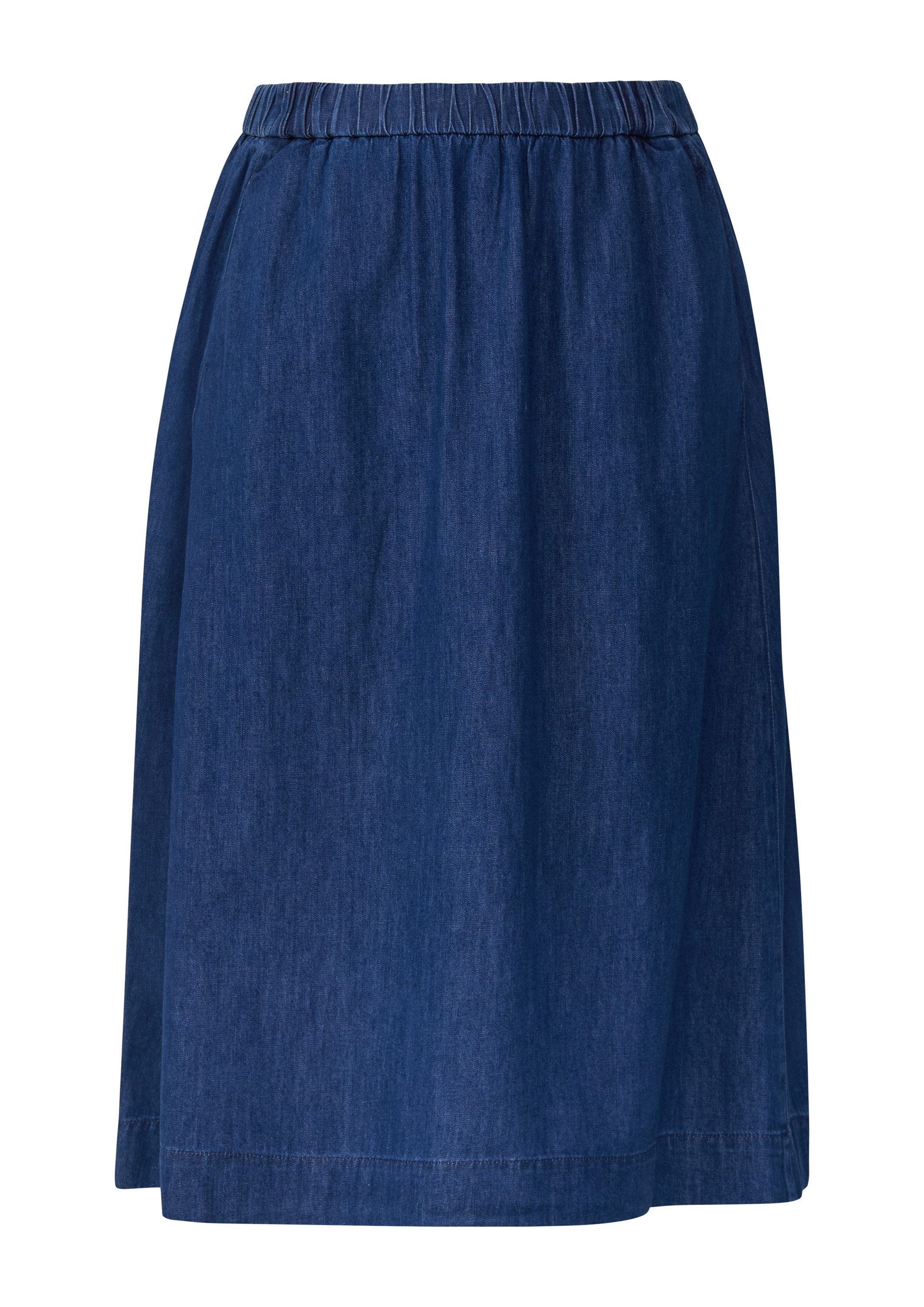 s.Oliver Midirock Rock Denimrock in Midi-Länge mit Eingrifftaschen günstig online kaufen