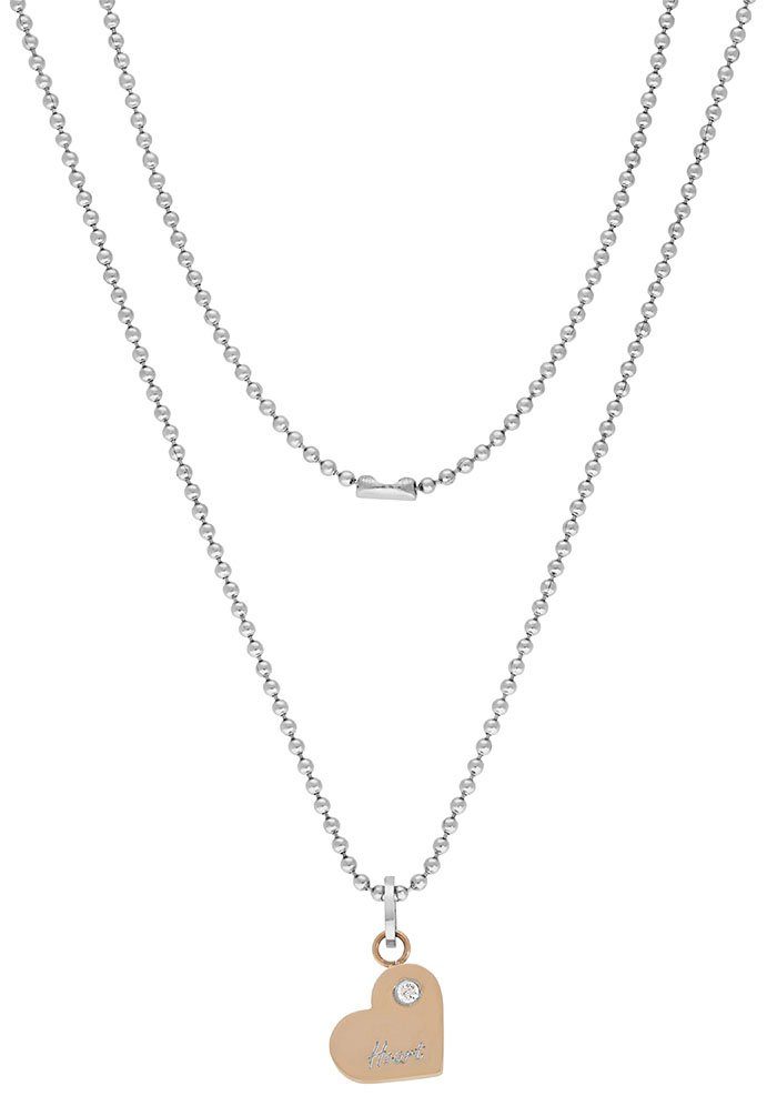 Firetti Schmuckset Multipack Schmuck Geschenk Halsketten LIEBE (Set, 4-tlg), mit Zirkonia (synth)