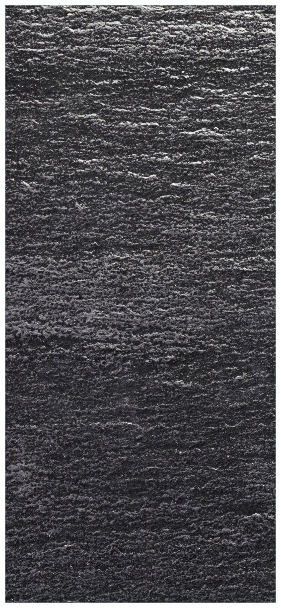 Wallario Türtapete Muster schwarz-weiße Steintafel Optik, glatt, ohne Struktur