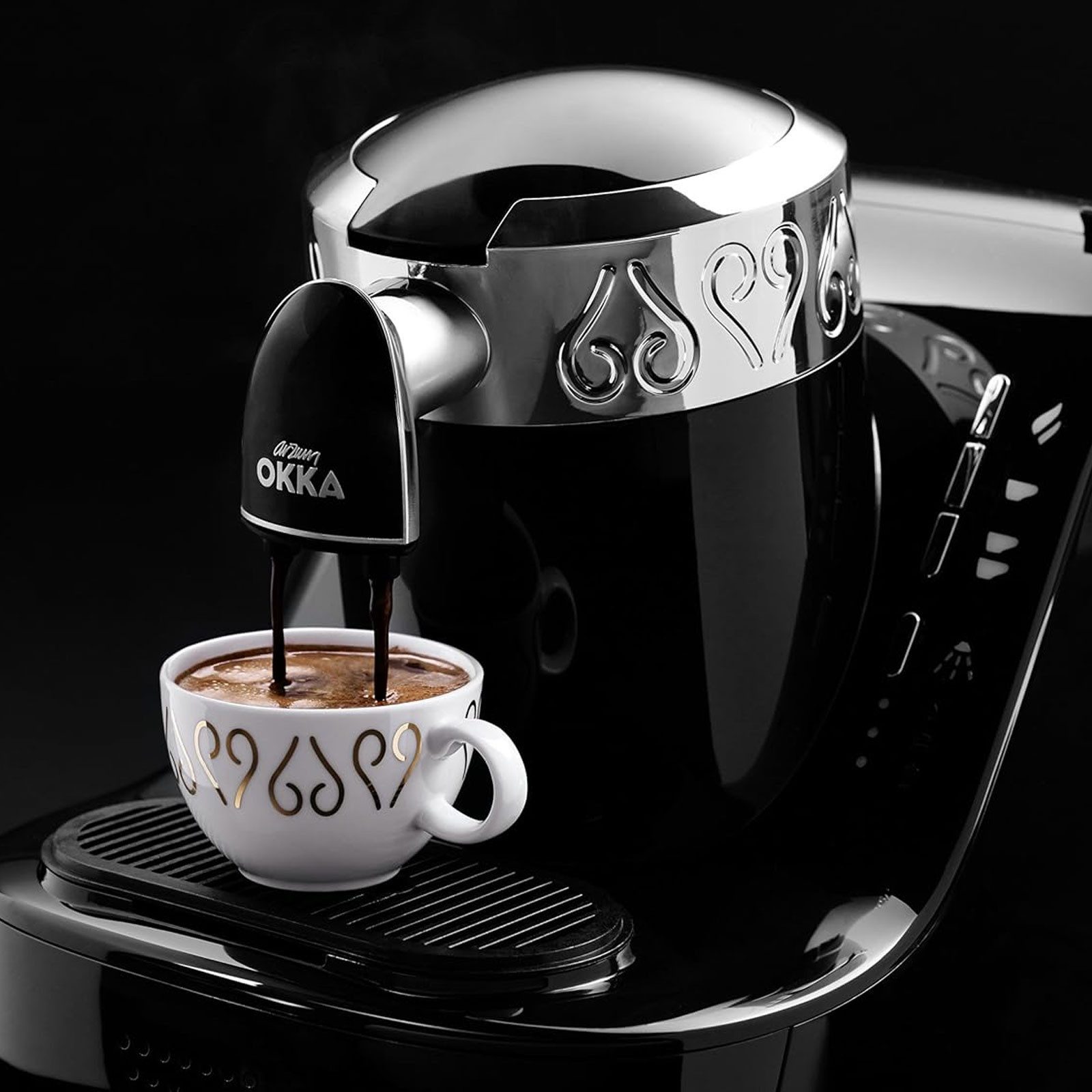 Arzum Kaffeevollautomat OK002-B, 3-level cup size selection