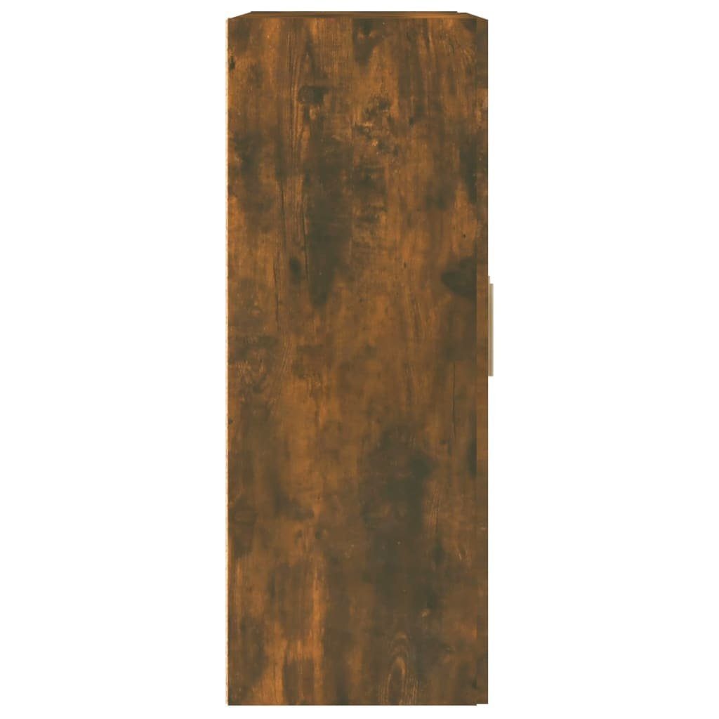 1-tlg. Holzwerkstoff, Räuchereiche cm Regal 69,5x32,5x90 Wandschrank vidaXL