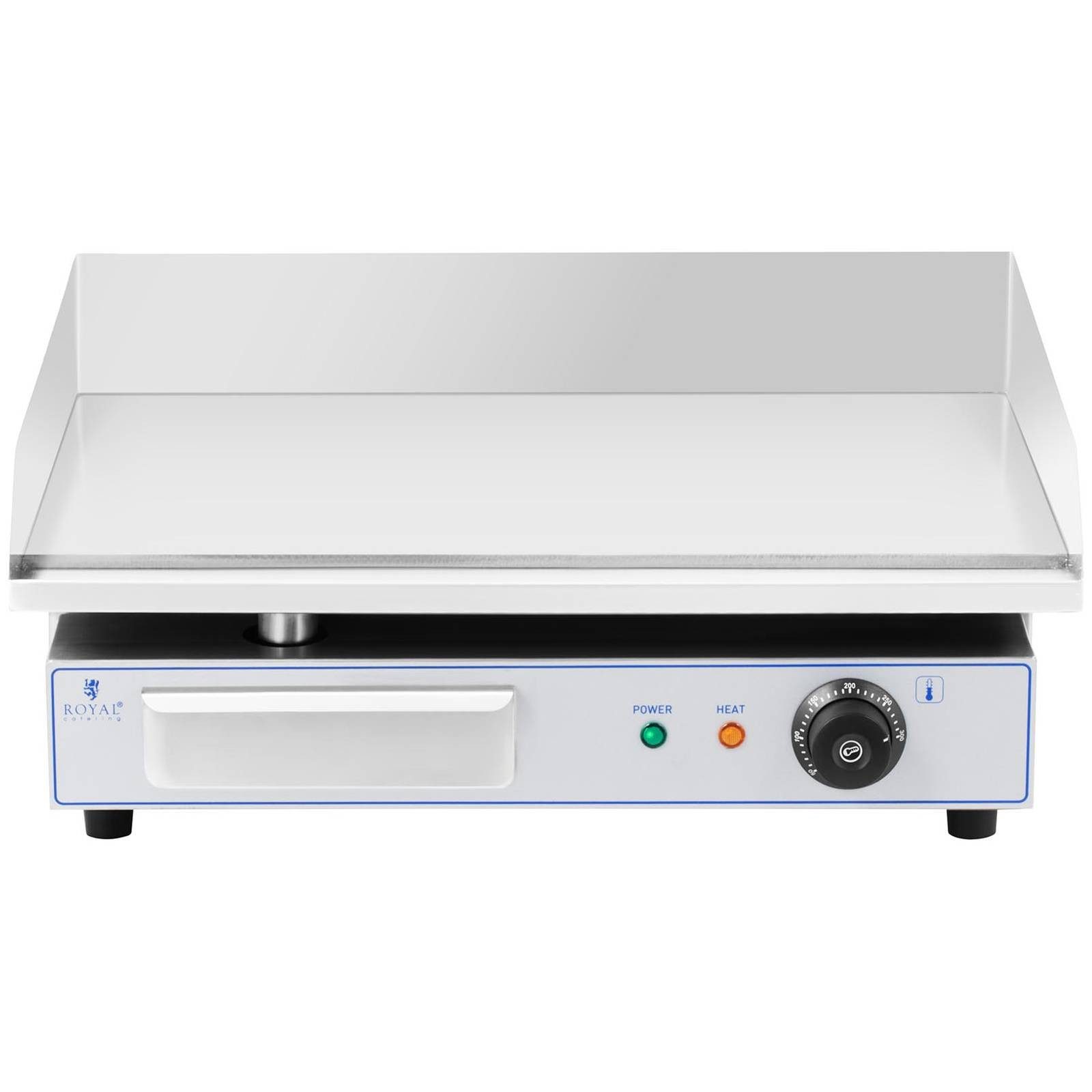 Royal Catering Elektrogrill Elektro Grillplatte 55 x 35 cm Griddleplatte glatt 3000 W 50 - 300 °C, 3000 W – Bild 5 von 5