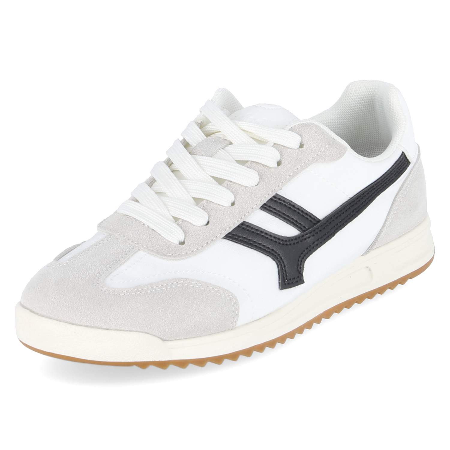 Palado Palado 6FF1310101 1100 Damen Synthetik, Leder & Textil weiss Schnürschuh