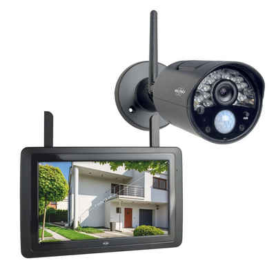 Elro »CZ30RIPS« Smart Home Kamera (Außenbereich, Innenbereich, HD Überwachungs-Kamera Set mit 7” Bildschirm und App)