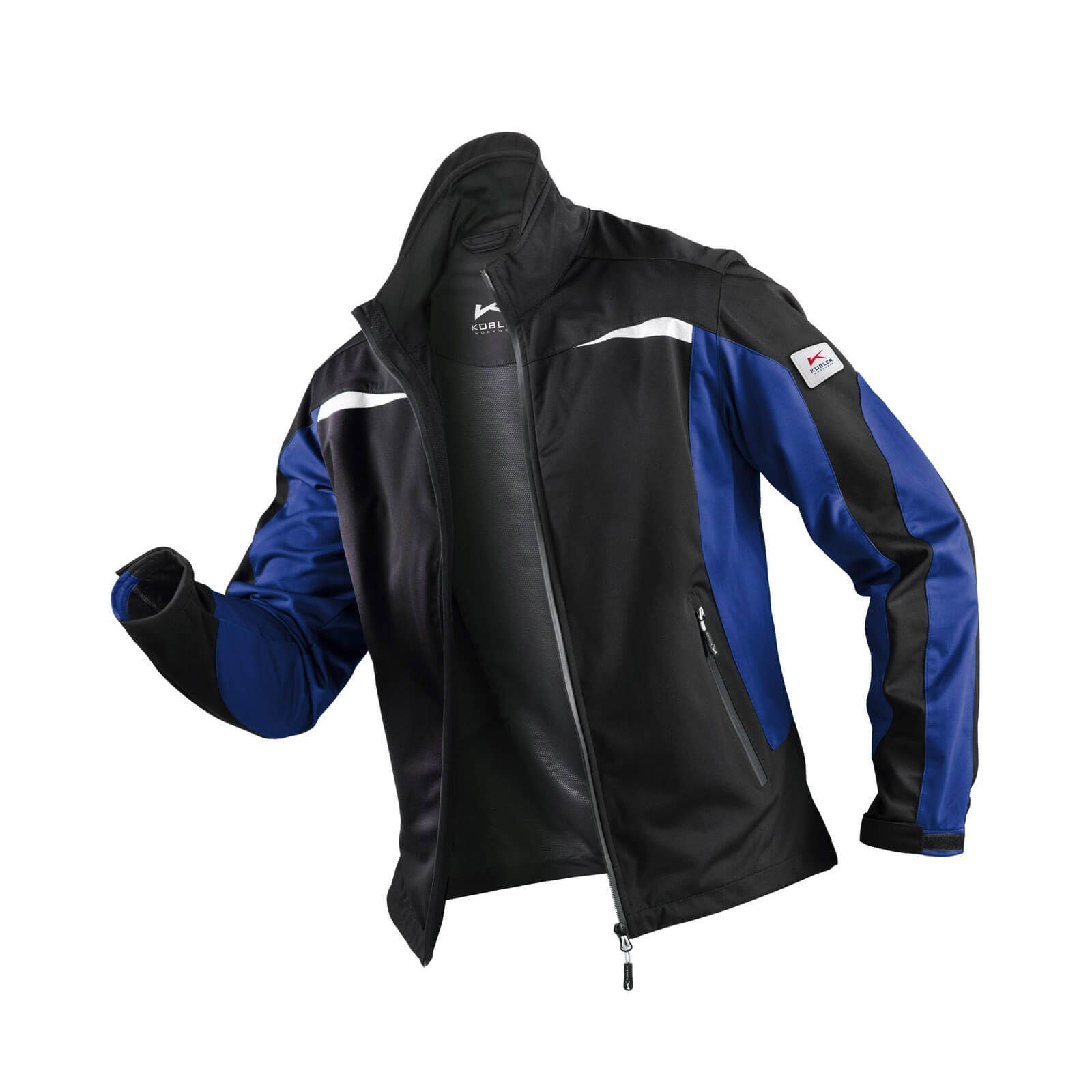 Softshelljacke Kübler Ultrashell Jacke schwarz/kbl.blau