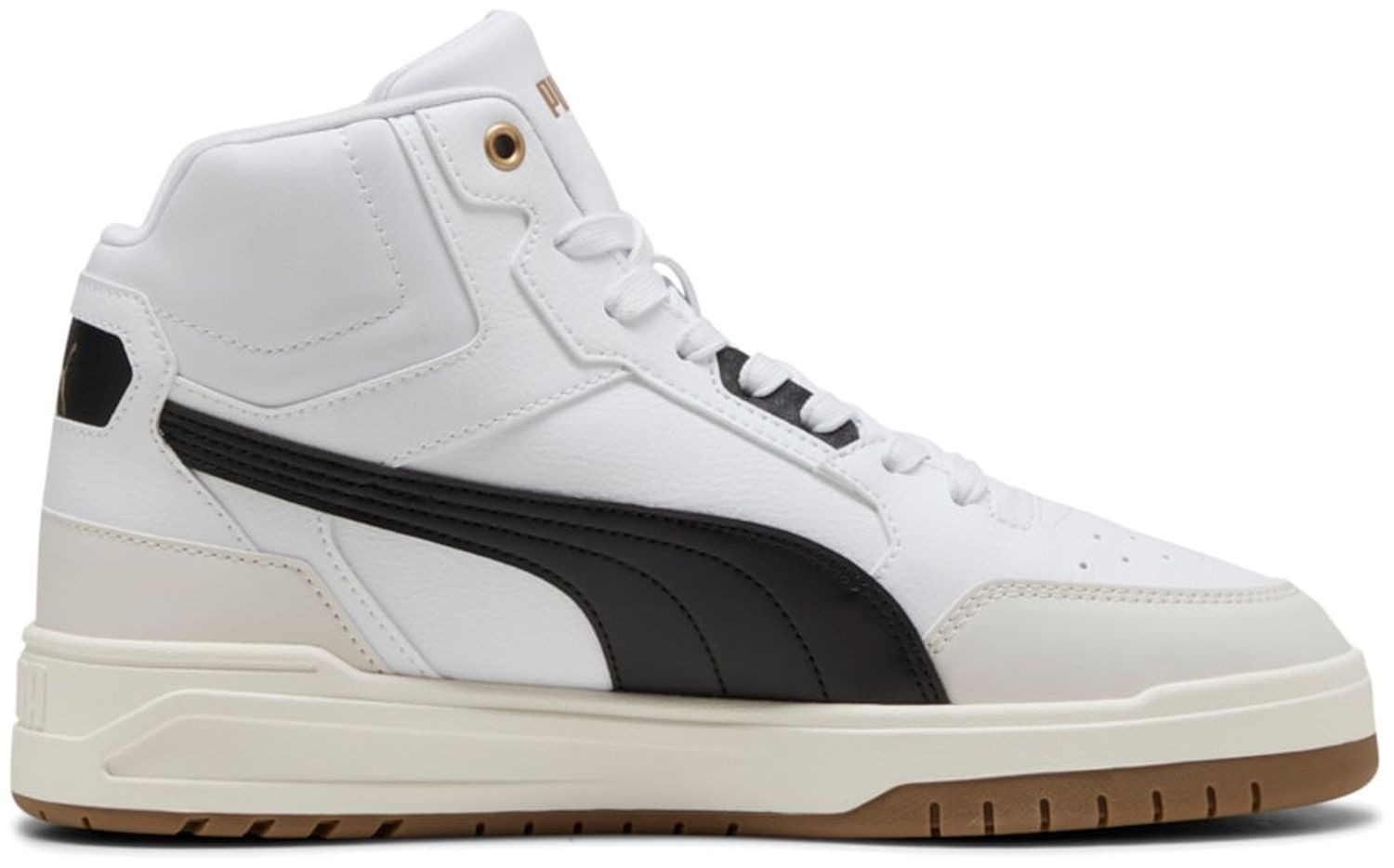 PUMA Puma Shuffle Downtown Mid White-Black-Vapor Gray Sneaker – Bild 3 von 5