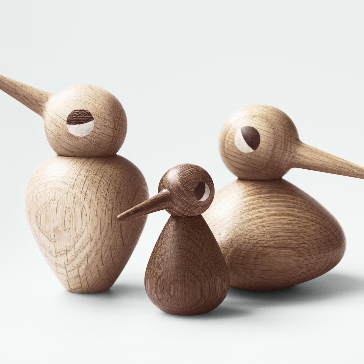 Architectmade Dekofigur Bird Large Eiche