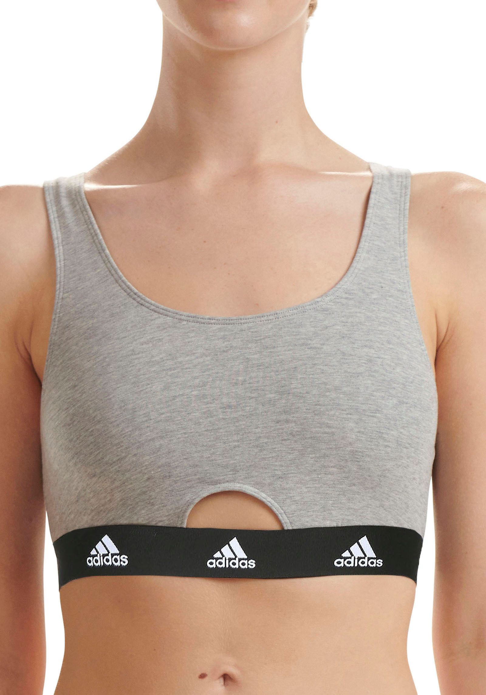 adidas Sportswear Bralette Active Comfort ohne Bügel, tiefer Rücken- und Rundhals-Ausschnitt