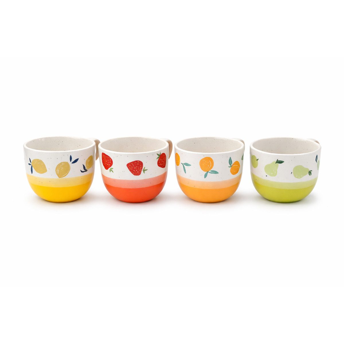 genialo Tasse Keramik Tassen Set 400ml 4 Stück, 4-tlg.