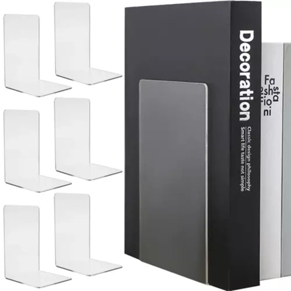ISO TRADE Buchstütze Buchstütze 6er Set (Bücherhalter Organisator Regal, 6 günstig online kaufen