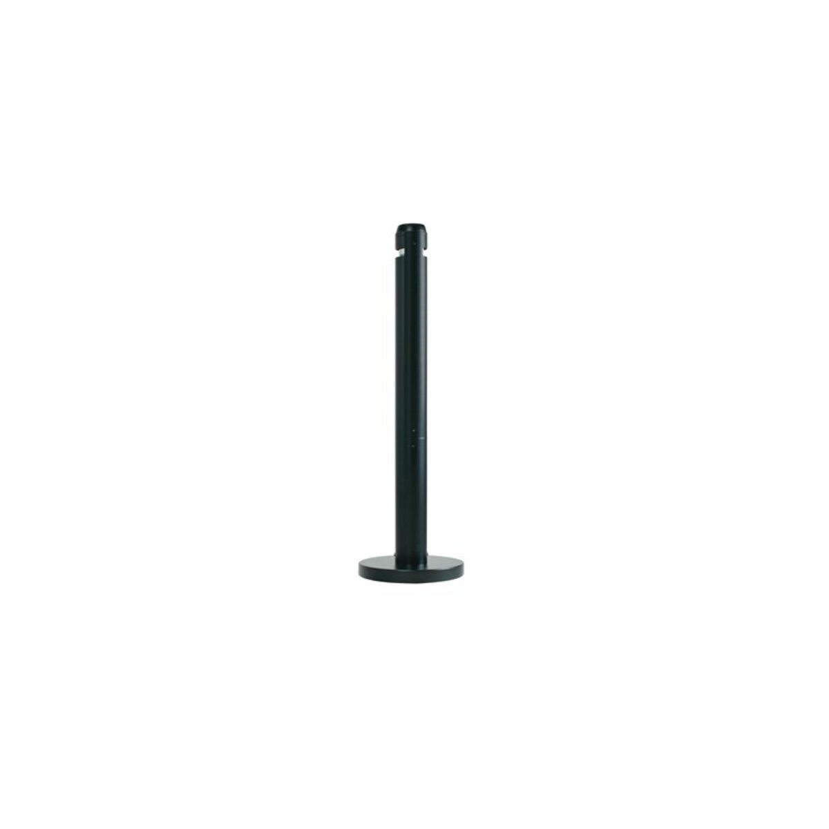 Rubbermaid Papierkorb Smokers' Pole - 104 x 32 cm schwarz.