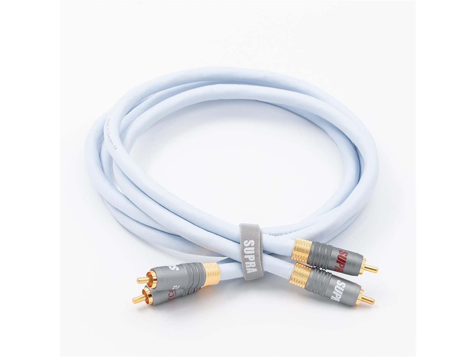 Supra Cables Supra Cables XL Annorum RCA Kabel 80cm Audio-Kabel, (80 cm)