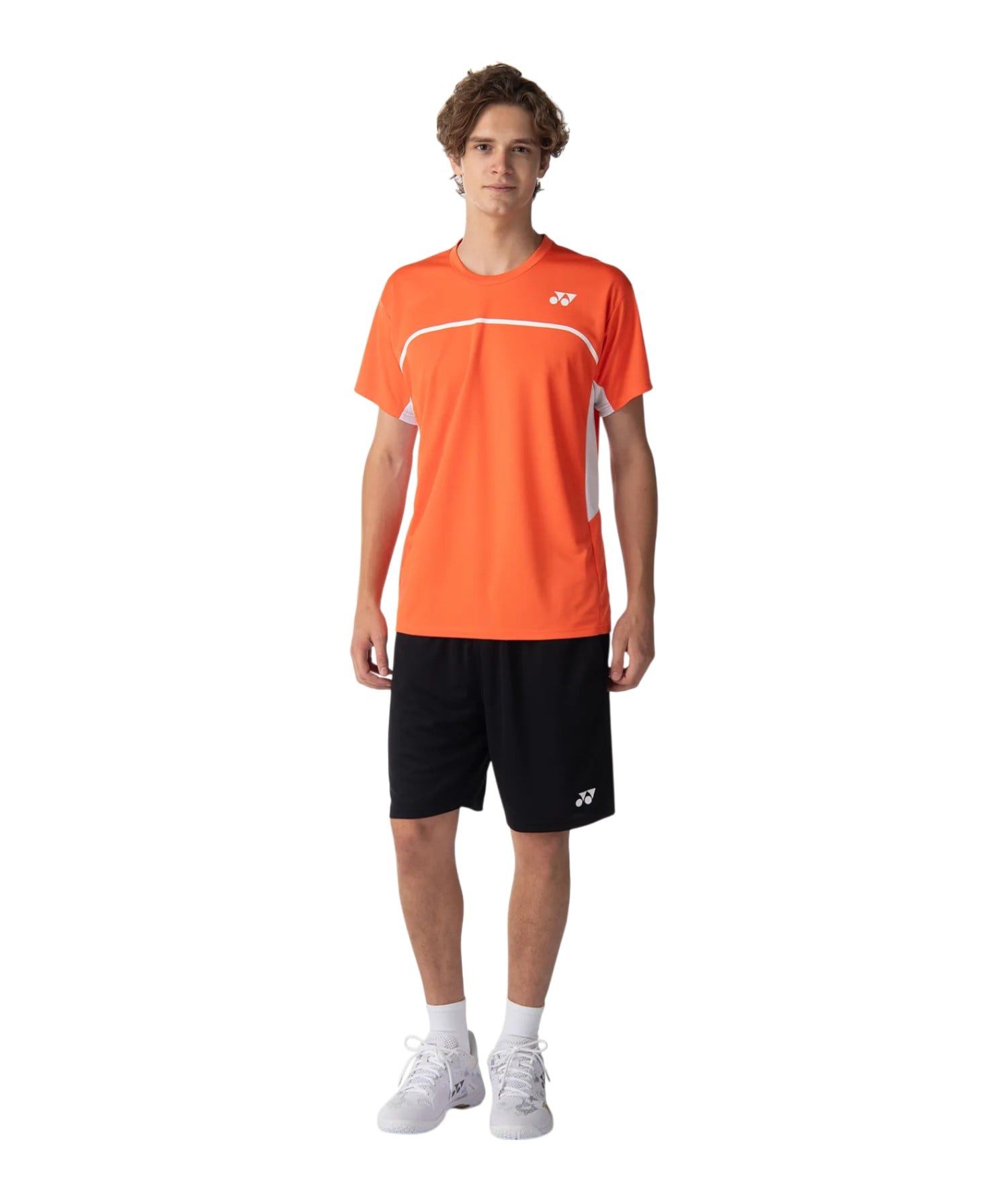 T-Shirt Crew Neck Practice 10726 (100% Polyester) 2026 orange Herren