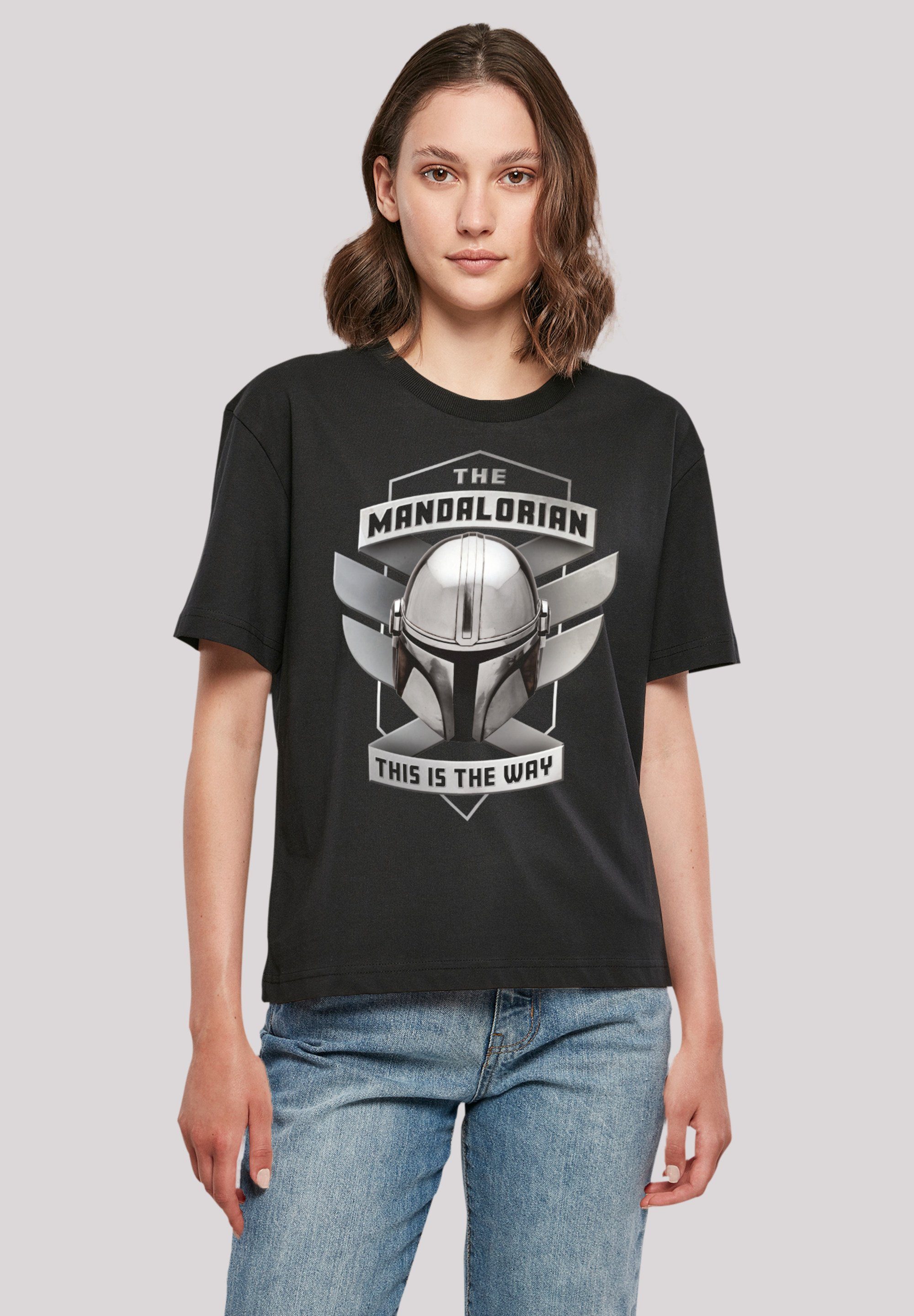 F4NT4STIC T-Shirt Star Wars The Mandalorian This Is The Way Premium Qualität,  Komfortabel und vielseitig kombinierbar