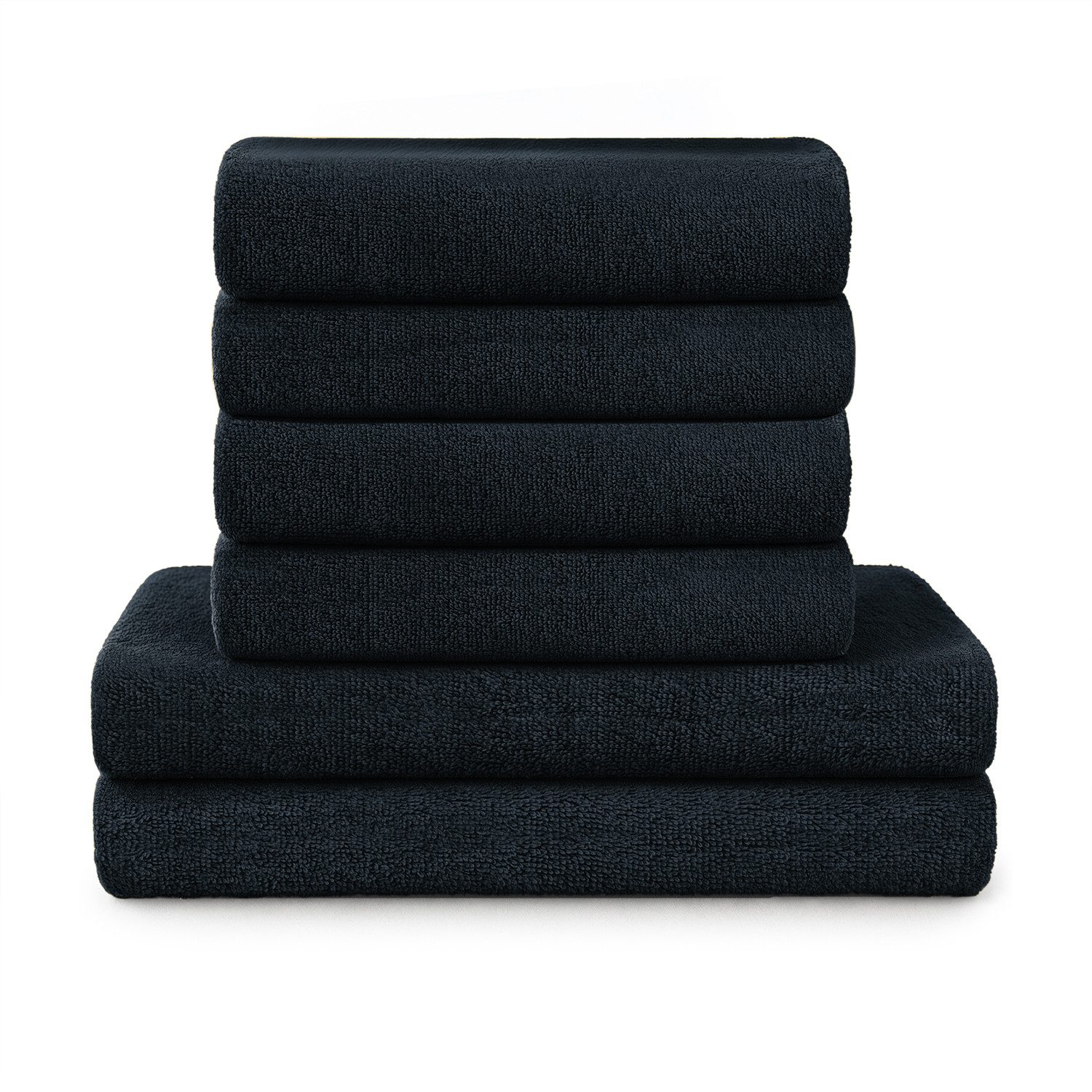 Blumtal Handtuch Set Premium 4 oder 6-TLG. Frottier Set - 100% Baumwolle, F günstig online kaufen