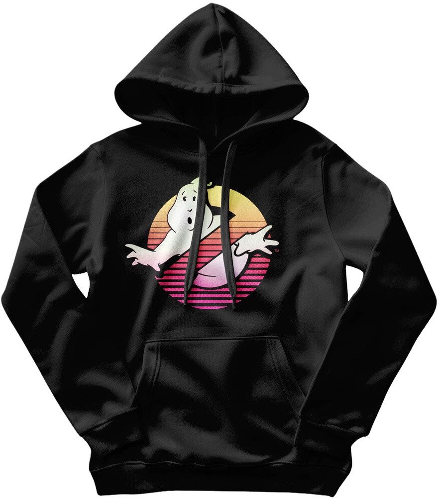 Ghostbusters Hoodie Ghostbusters Retro 80's Logo Hoodie