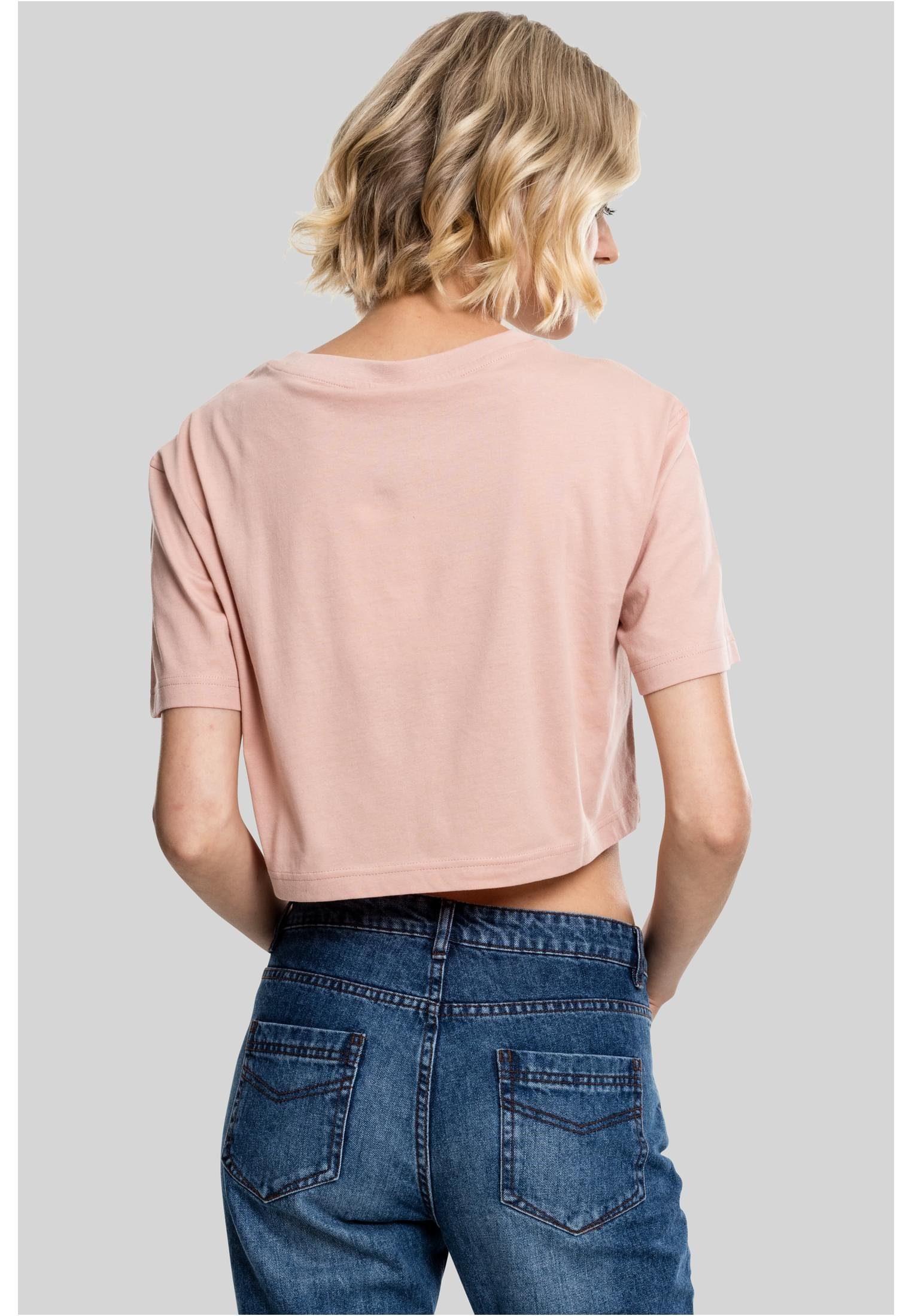 Ladies Short Tee lightrose CLASSICS Damen URBAN T-Shirt Oversized (1-tlg)