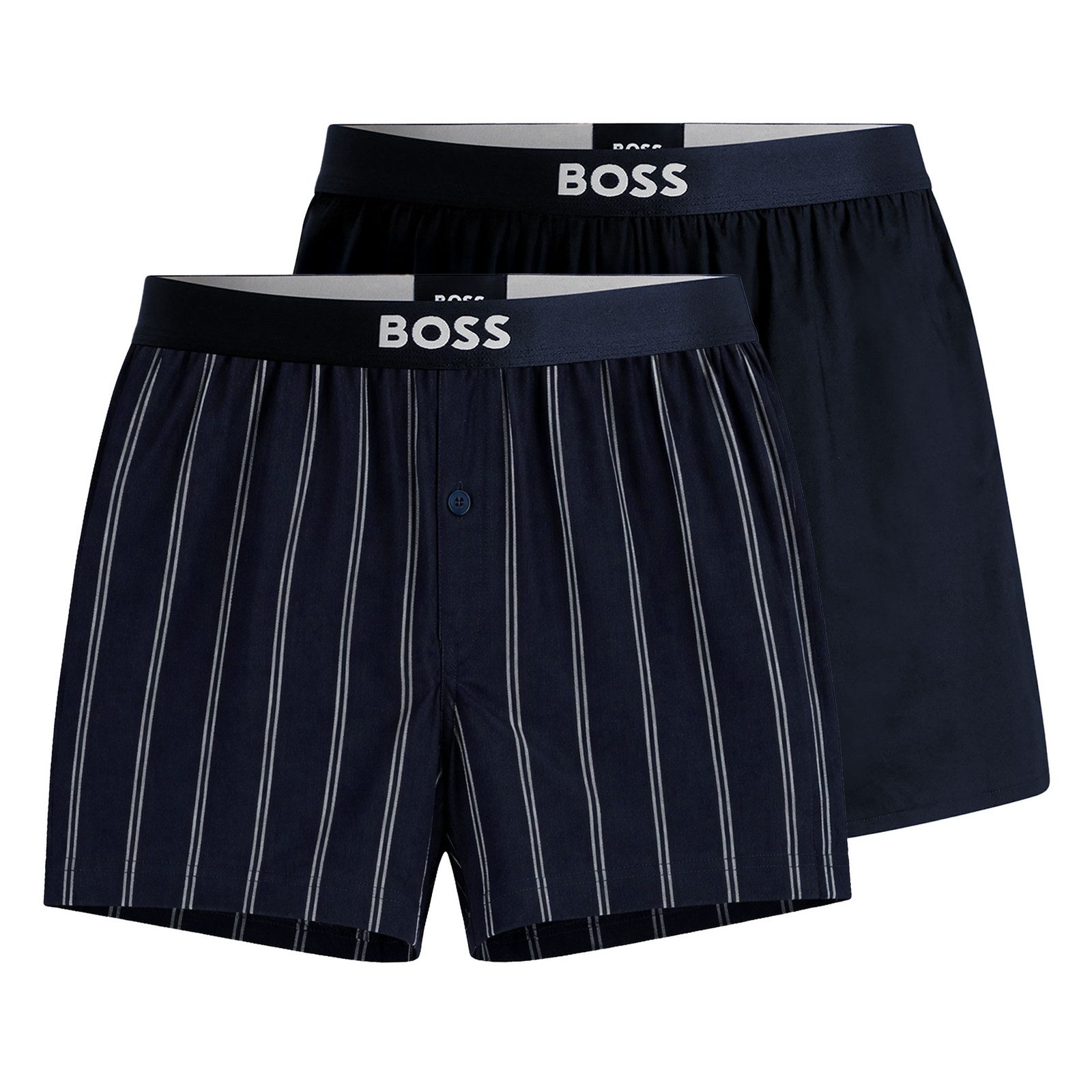BOSS Boxershorts Boxer Shorts EW (2-St) mit Webgummibund günstig online kaufen