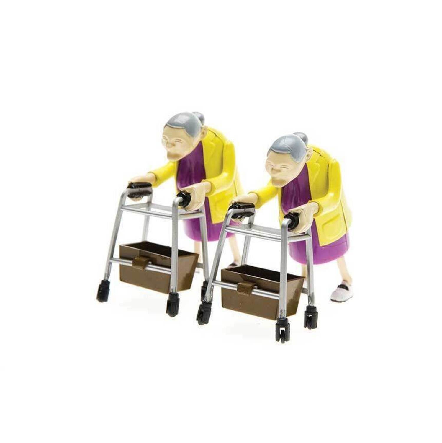 TOBAR Dekofigur Racing Grannies - rasende Omas