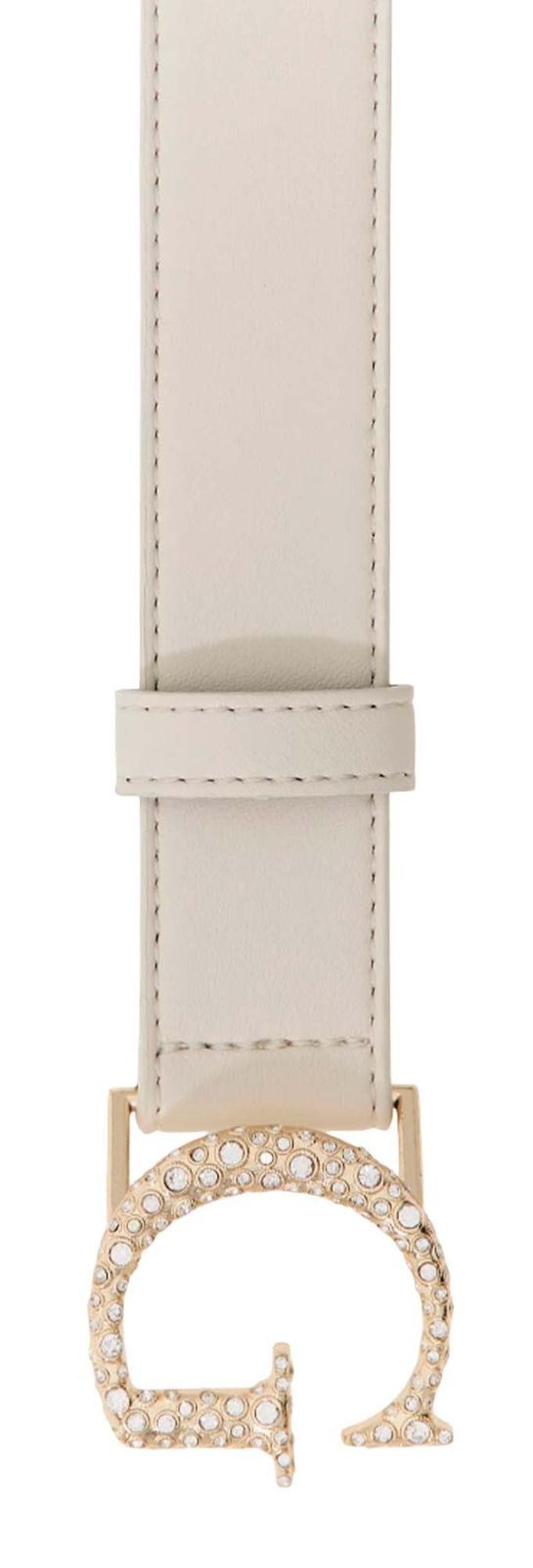 Guess Synthetikgürtel Leather Belt H30 aus echtem Leder