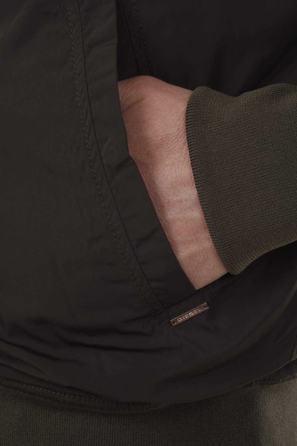 Diesel Blouson Diesel W-Bluefur Jacket Herren Winterjacke