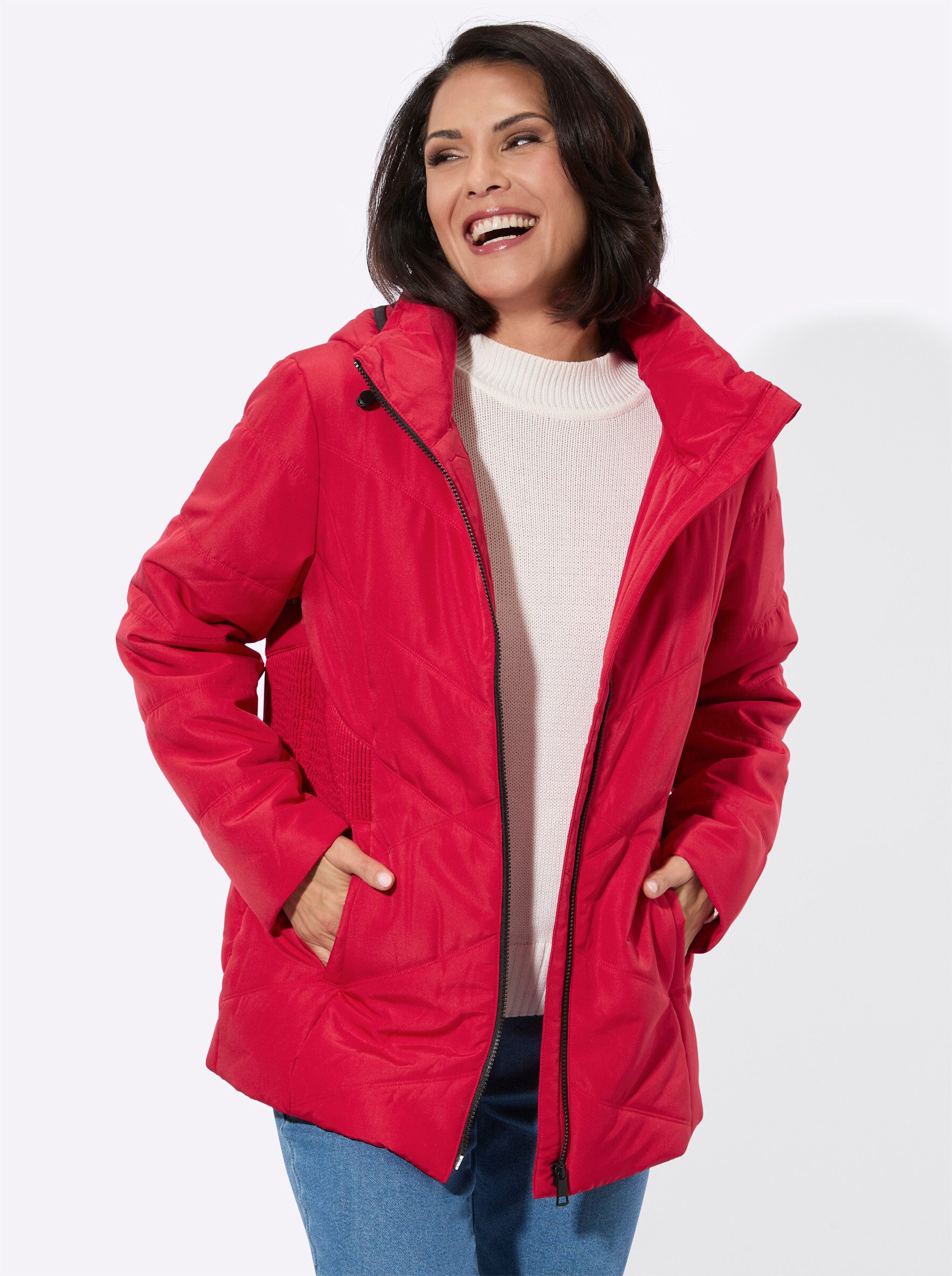 Allwetterjacke Steppjacke Langarm