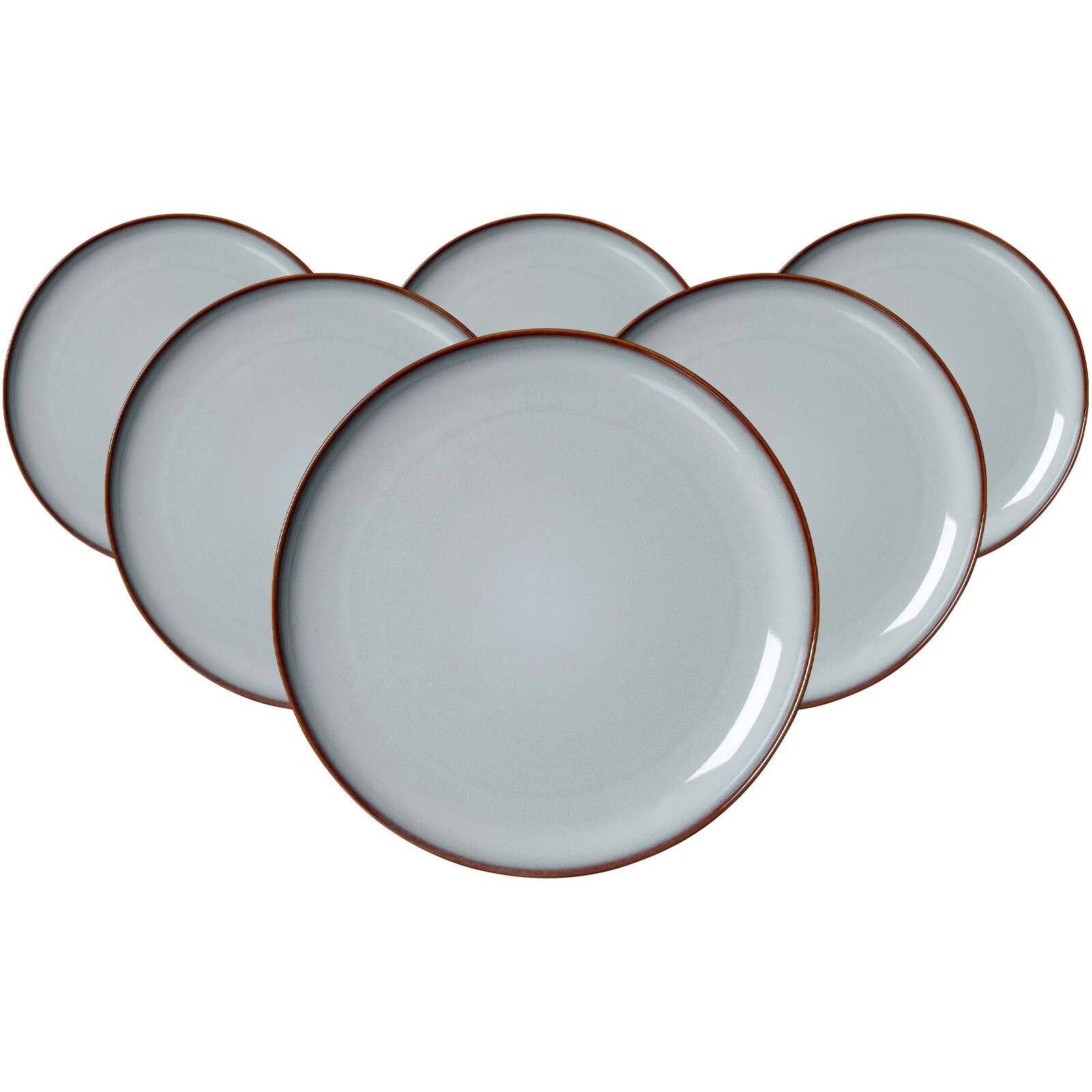 Ritzenhoff & Breker Speiseteller Portofino Speiseteller ø 27,5 cm 6er Set, (6 St)