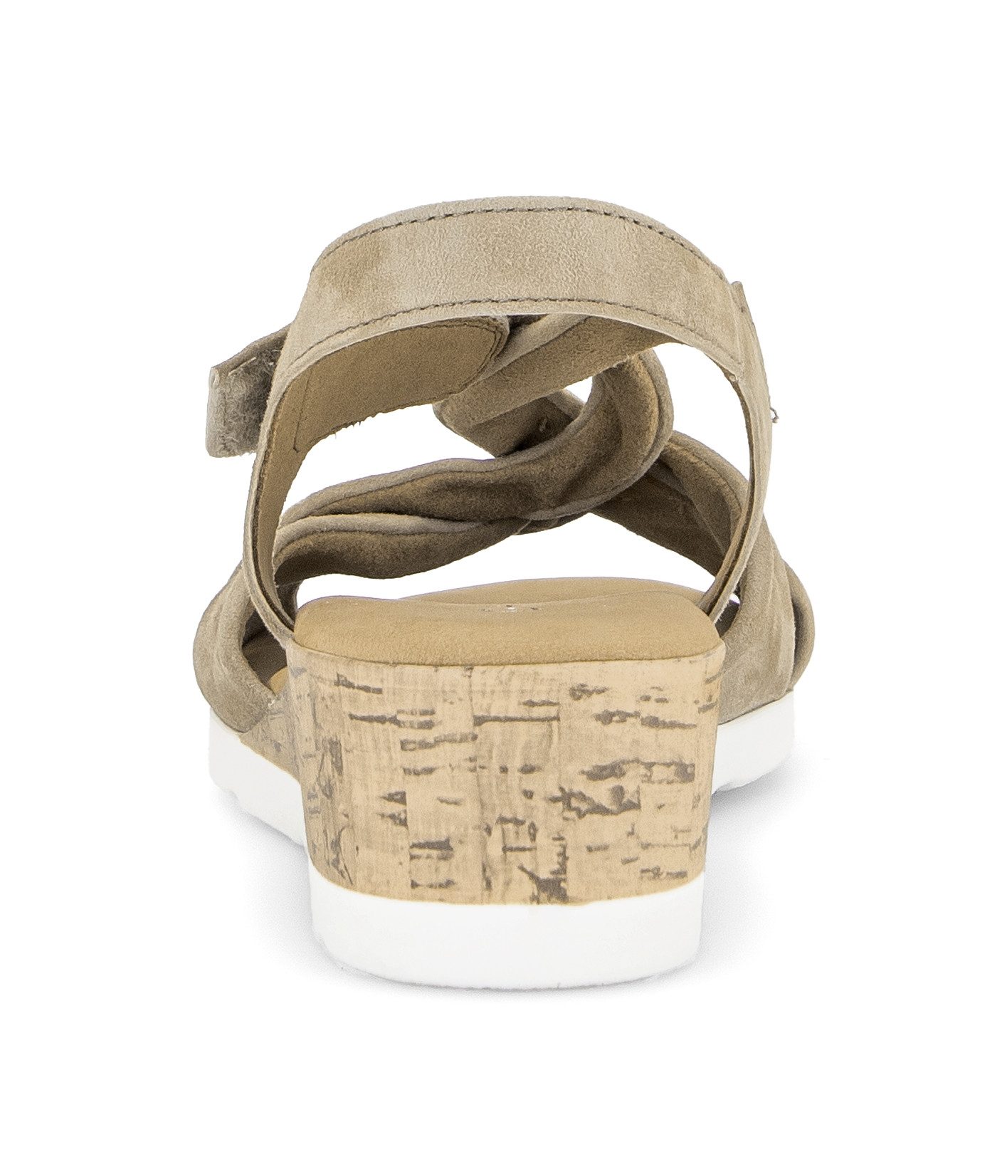 Gabor Malta Keilsandalette Sommerschuh, Riemchensandale mit weichen Bandagen, G-Weite