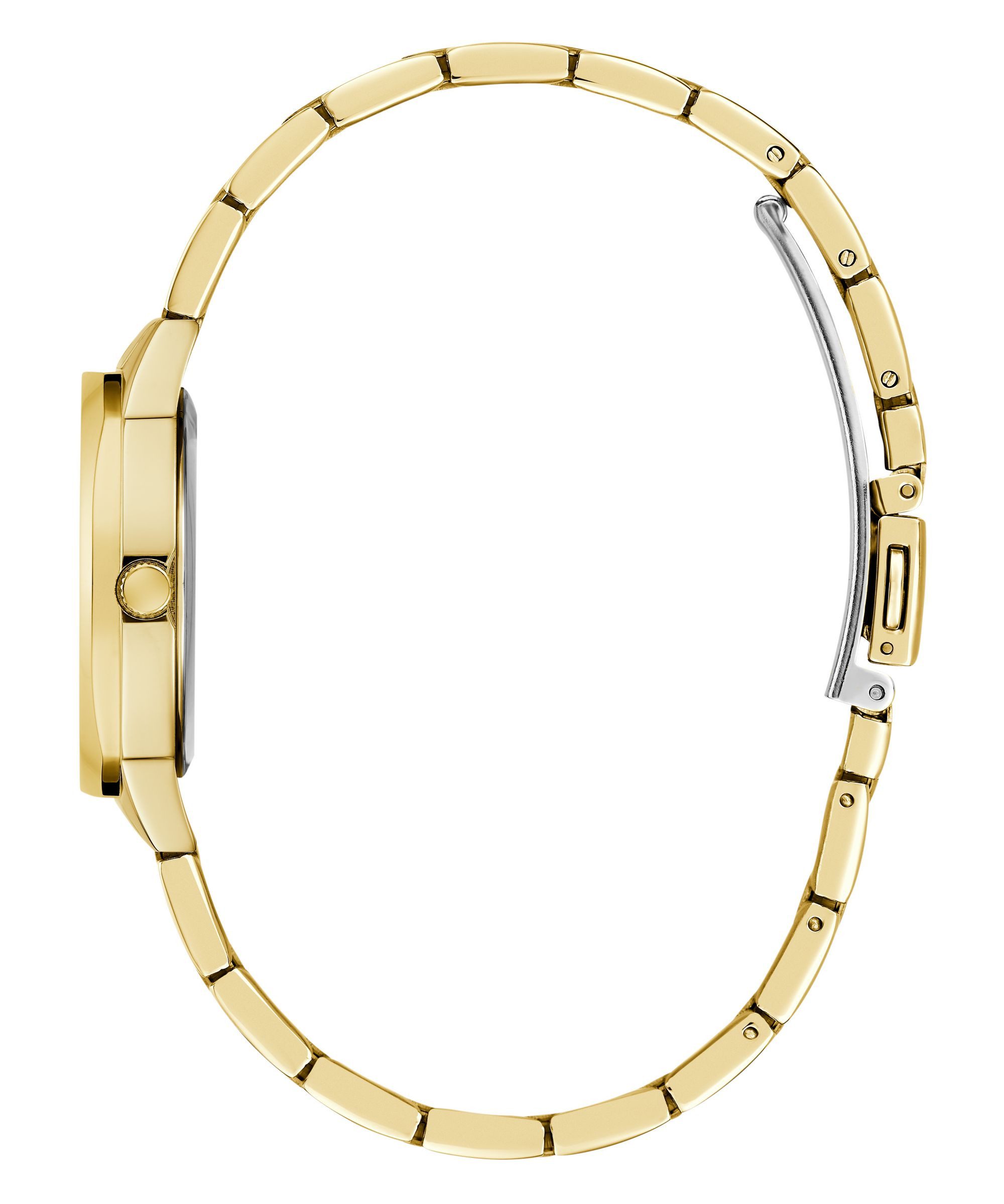 Guess Quarzuhr GUESS-CHARLOTTE GW0767L7, Armbanduhr, Damenuhr, Edelstahlarmband, analog