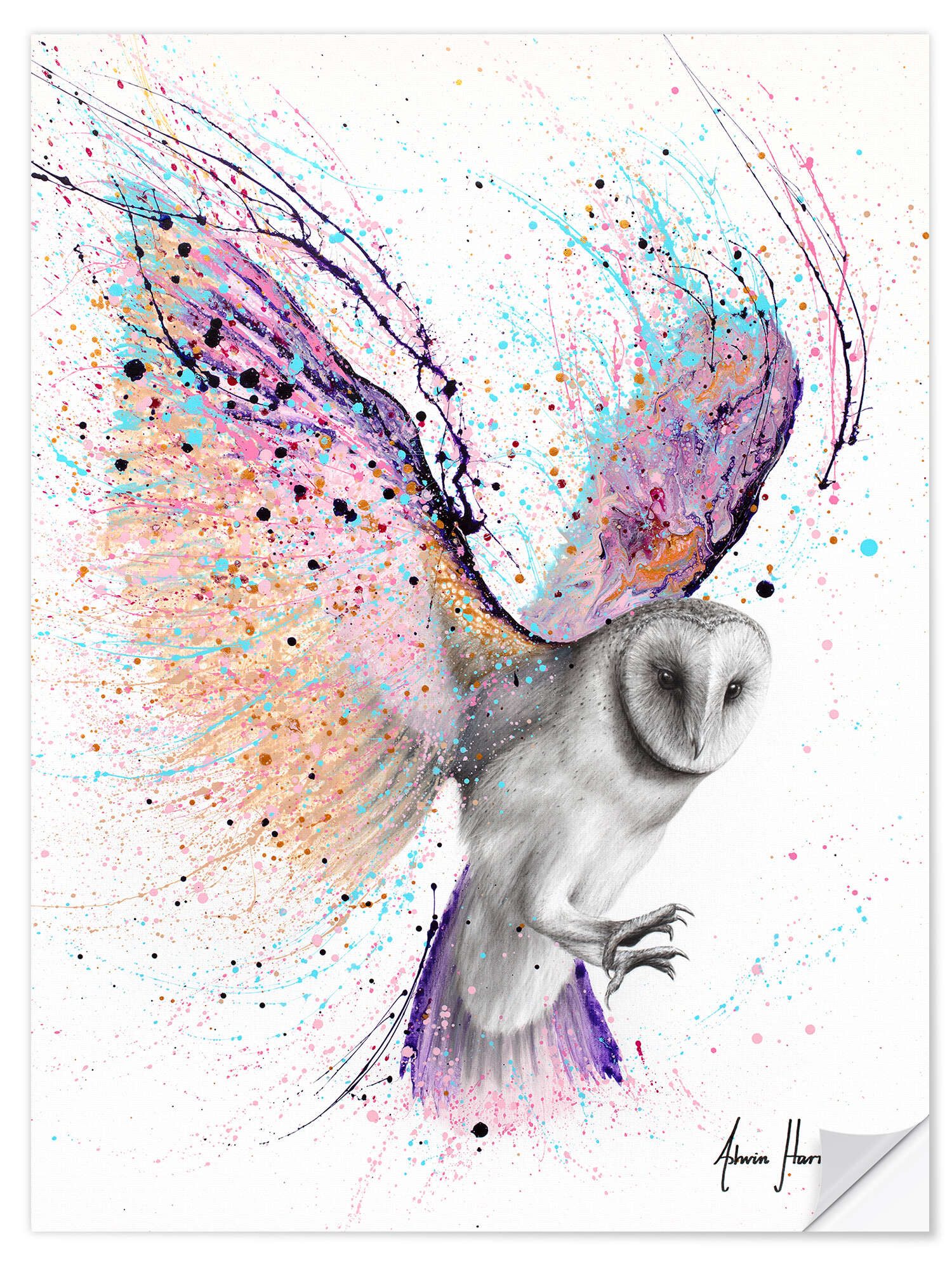 Wandfolie Ashvin Harrison