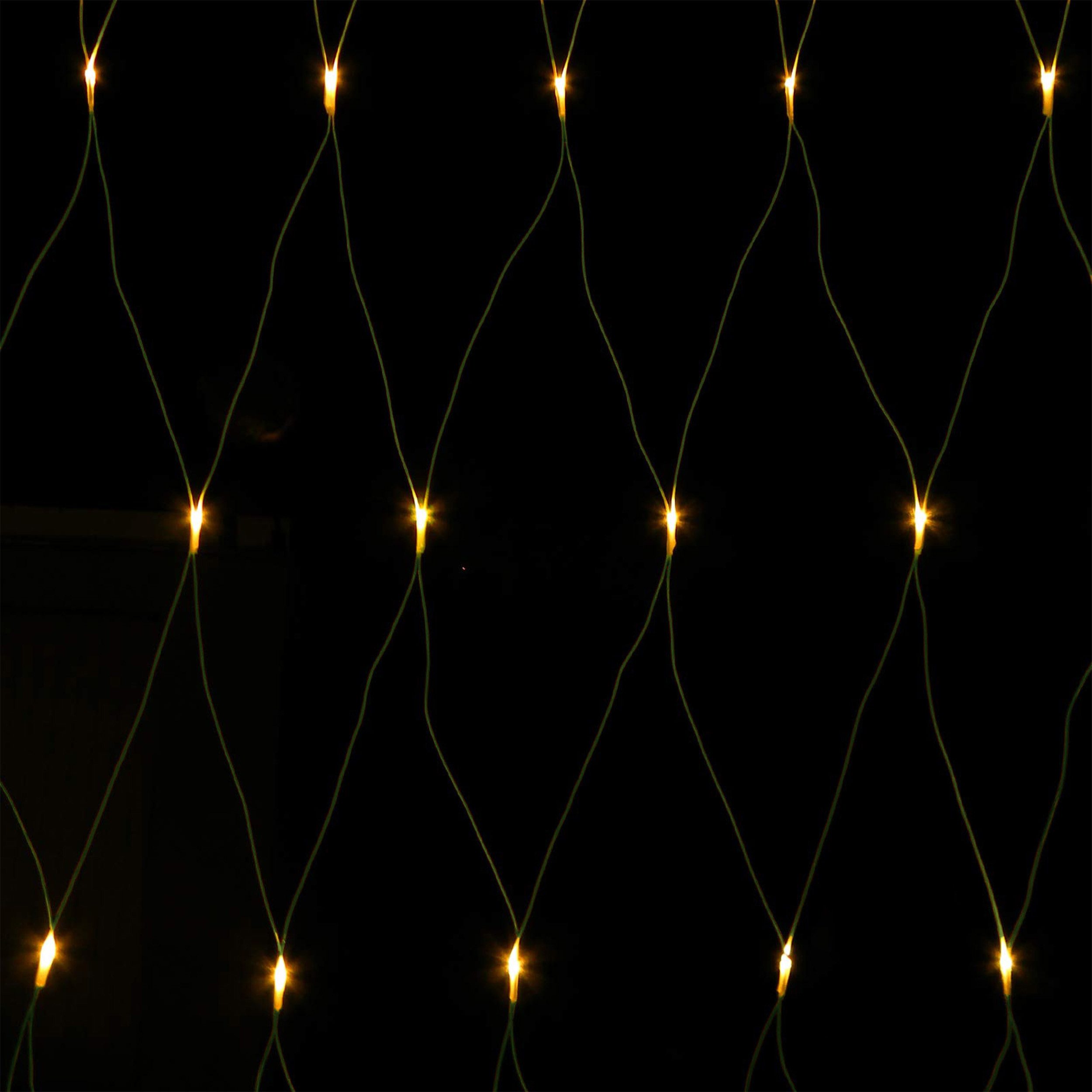 Gartenpirat LED-Lichternetz mit Kabel LED-Beleuchtung Lichterkette günstig online kaufen