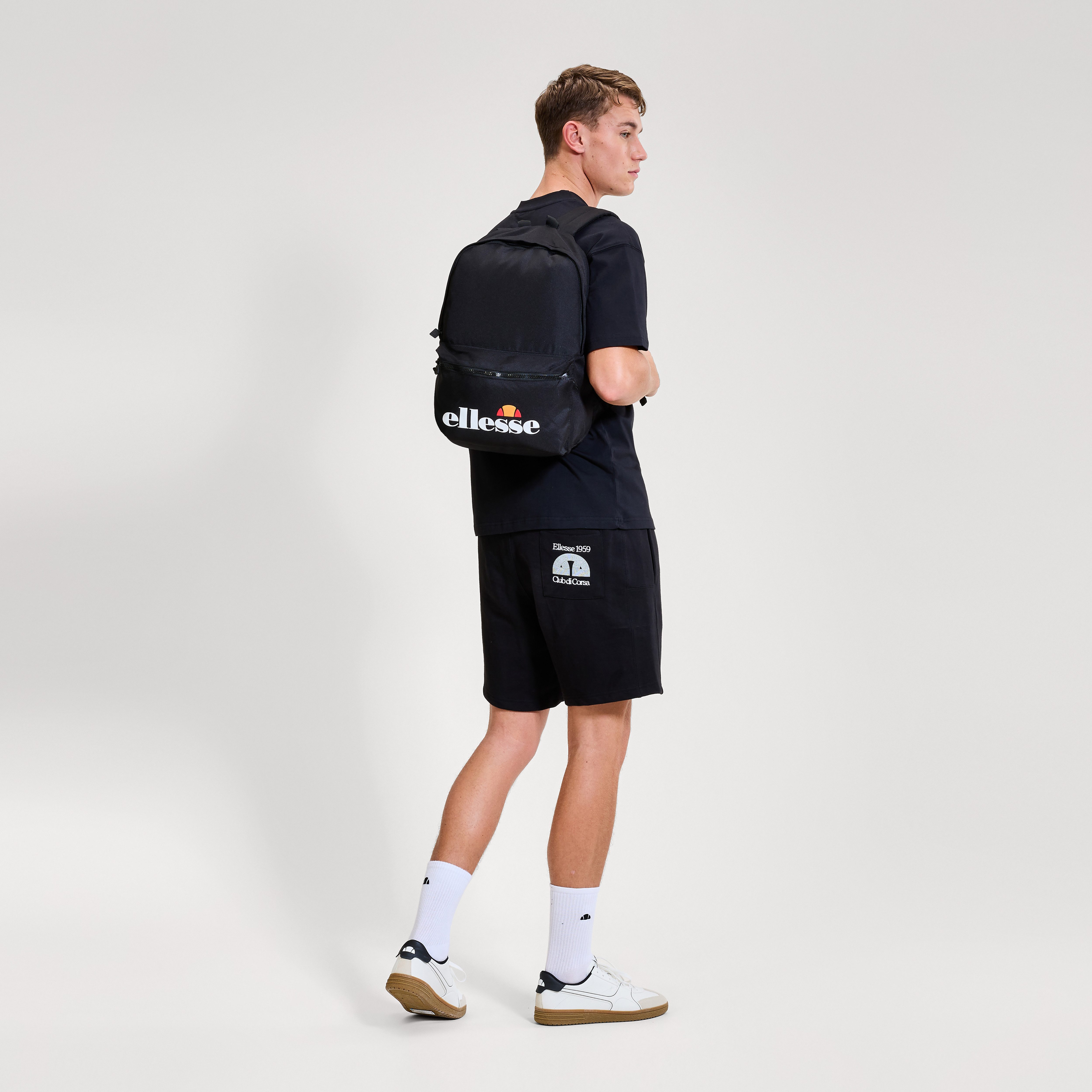 Ellesse Freizeitrucksack RALFA BACKPACK & PENCIL CASE (2-tlg), für Erwachsene, sportlicher Stil, aus Polyester, zweiteiliges Set