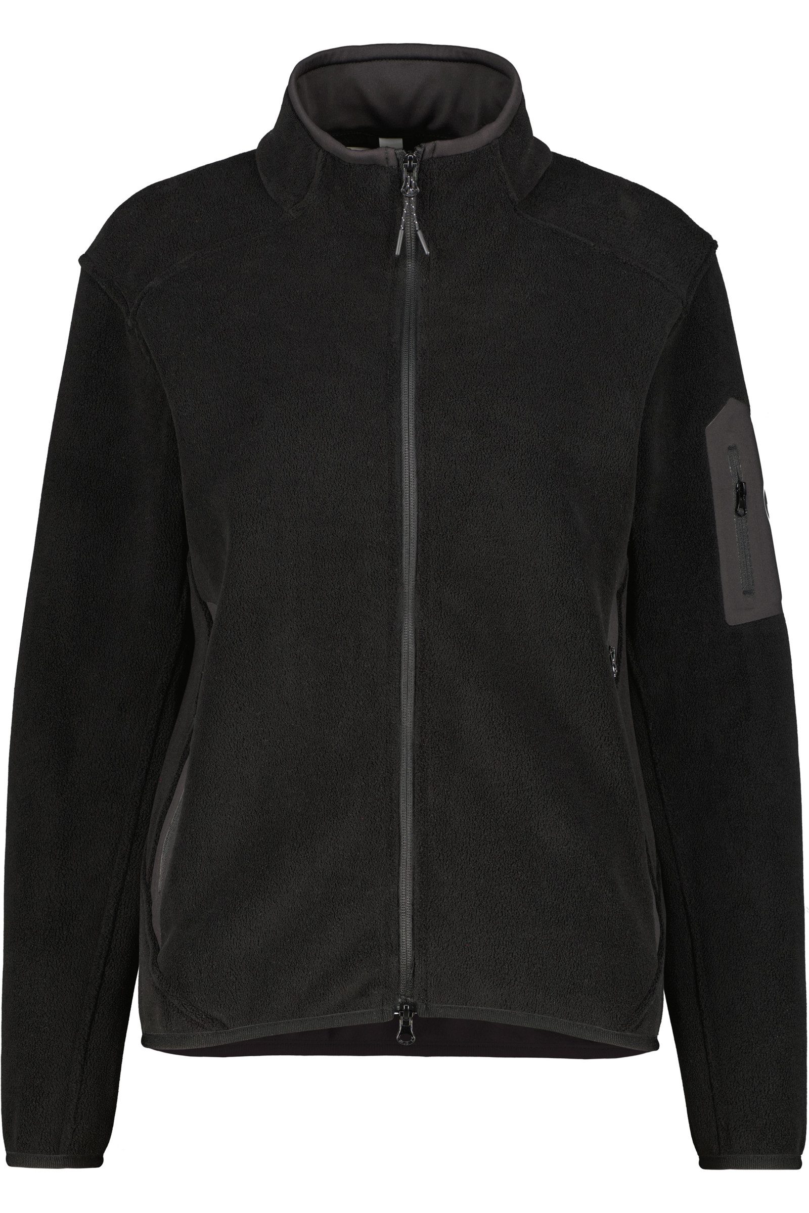 Alife & Kickin Fleecejacke Damen SagaAK F Fleecejacke, Jacke mit Rei§verschlusstasche am €rmel und Stehkragen