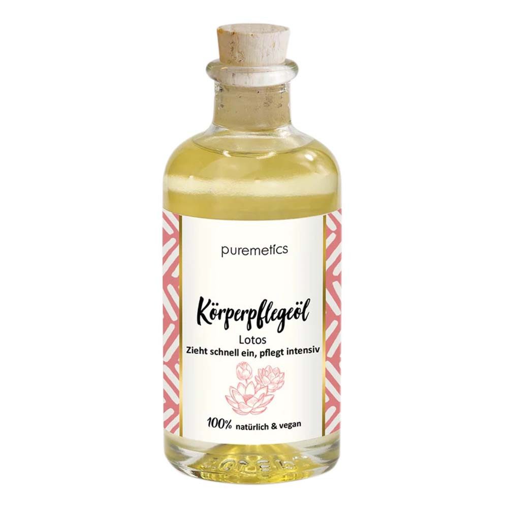 puremetics Körperöl Körperpflegeöl - Lotos 90ml