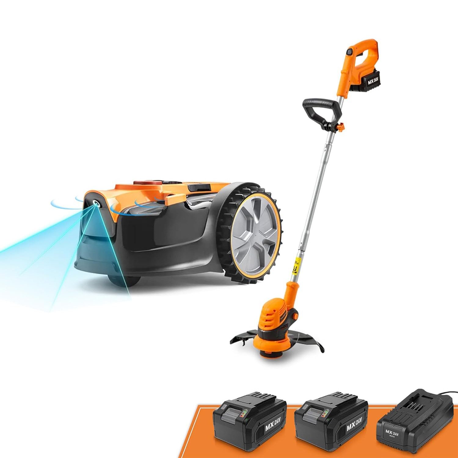 Lawnmaster Rasenmähroboter OcuMow® mit kabellosem 24V günstig online kaufen