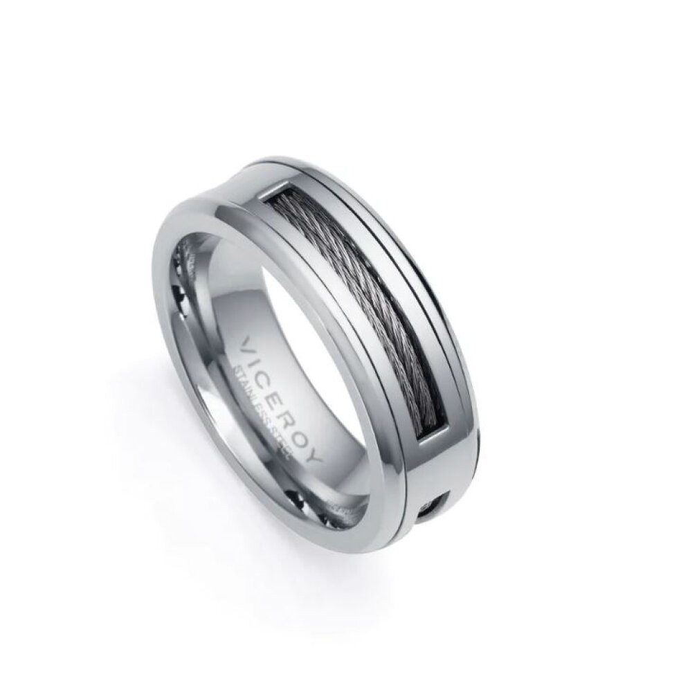 Viceroy Fingerring Stahlring Magnum 14065A02 Größe 64 mm