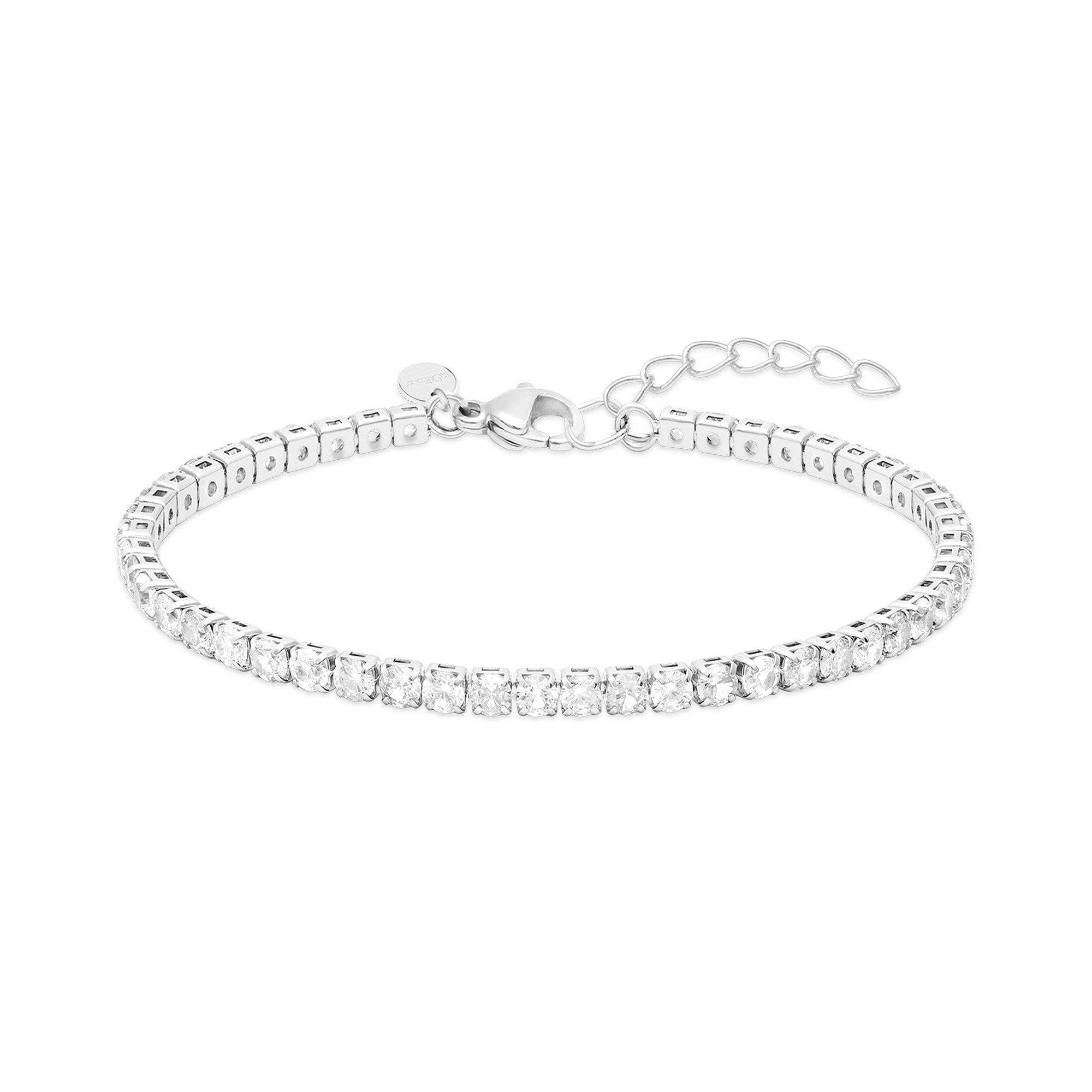 s.Oliver Armband Stone Row, mit Zirkonia (synth)