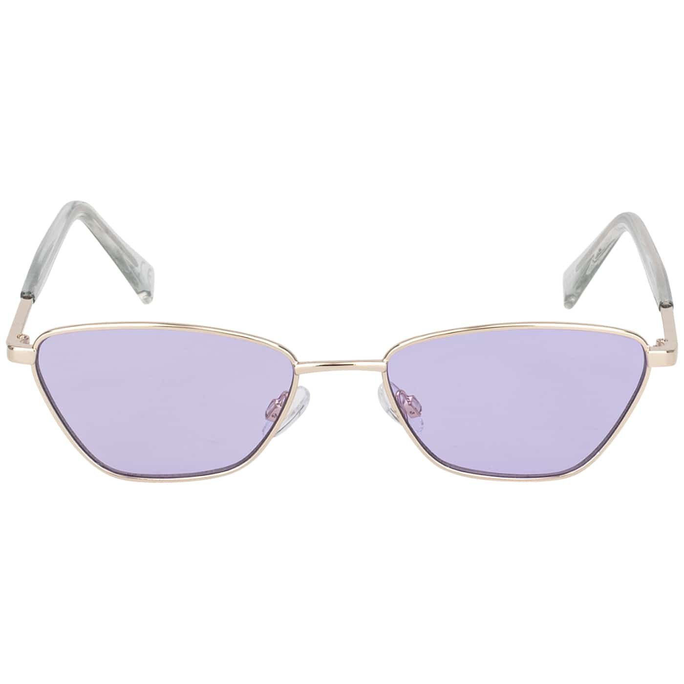 Sonnenbrille und rosa, (1-St) Moderne blau, Linsen Eyewear orange, Sonnenbrille mit grauen Designer BEZLIT lila Damen grün,