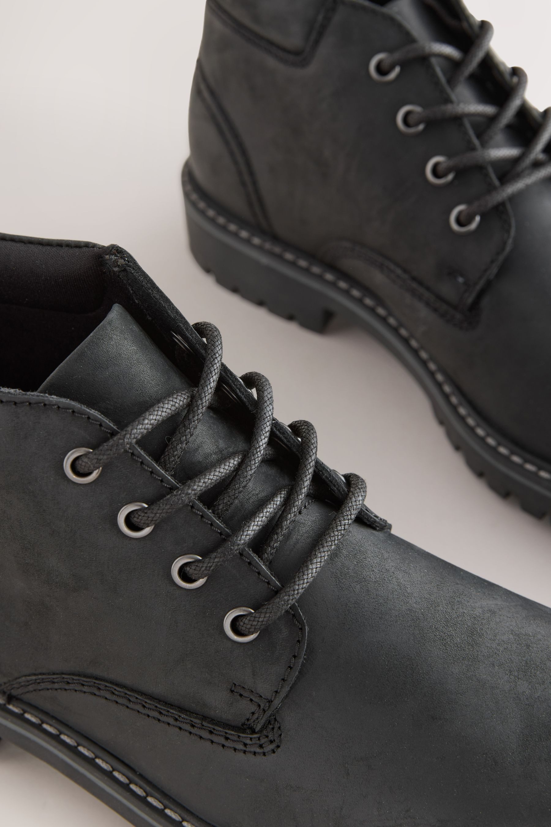 Next Robuste Lederstiefeletten Stiefelette (1-tlg)
