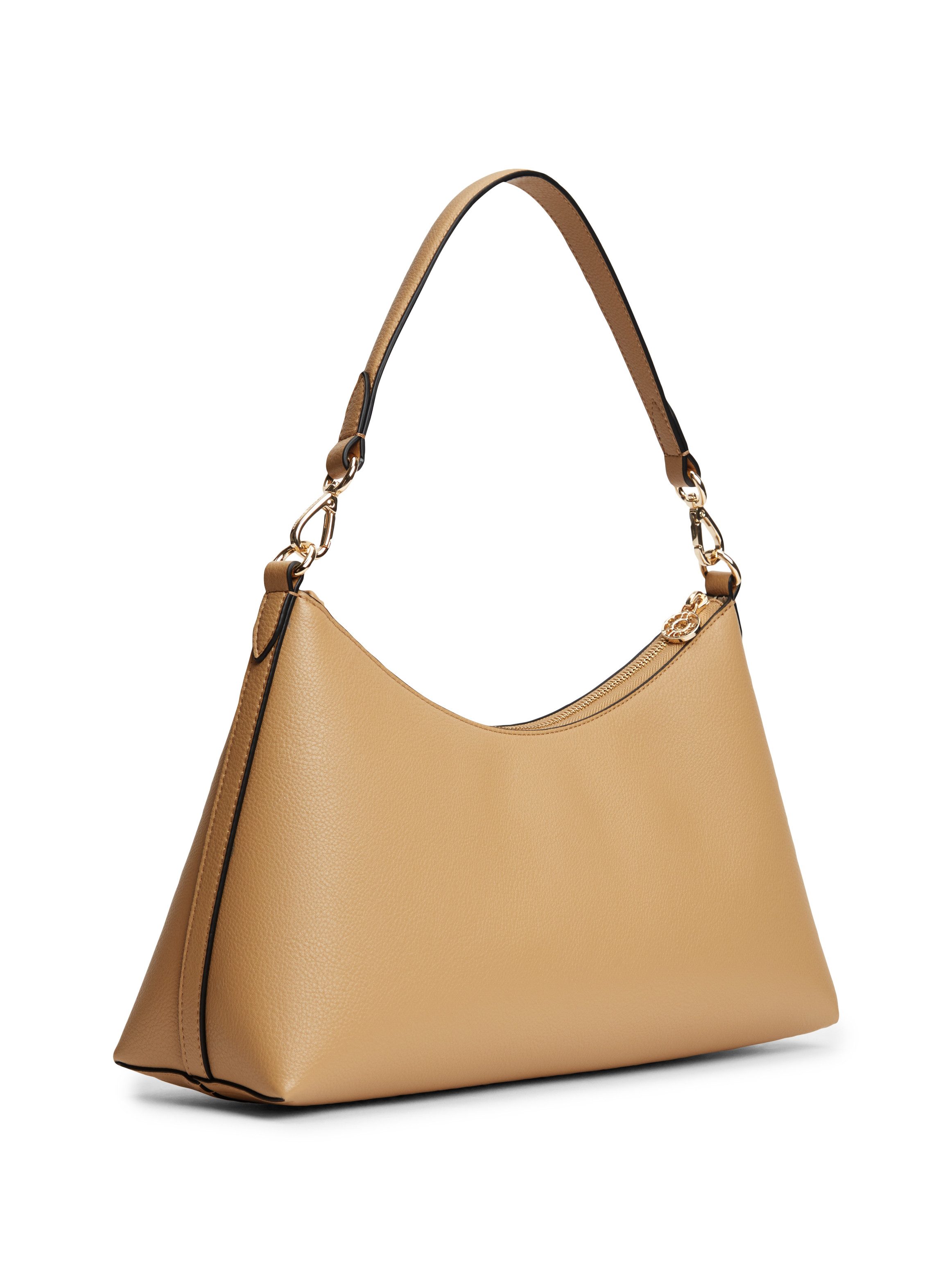 Tommy Hilfiger Schultertasche TH ICON SHOULDER BAG (Set, Mit abnehmbarem Schlüsseltäschen), Damen Handtasche, Clutch mit edlem Logoschriftzug